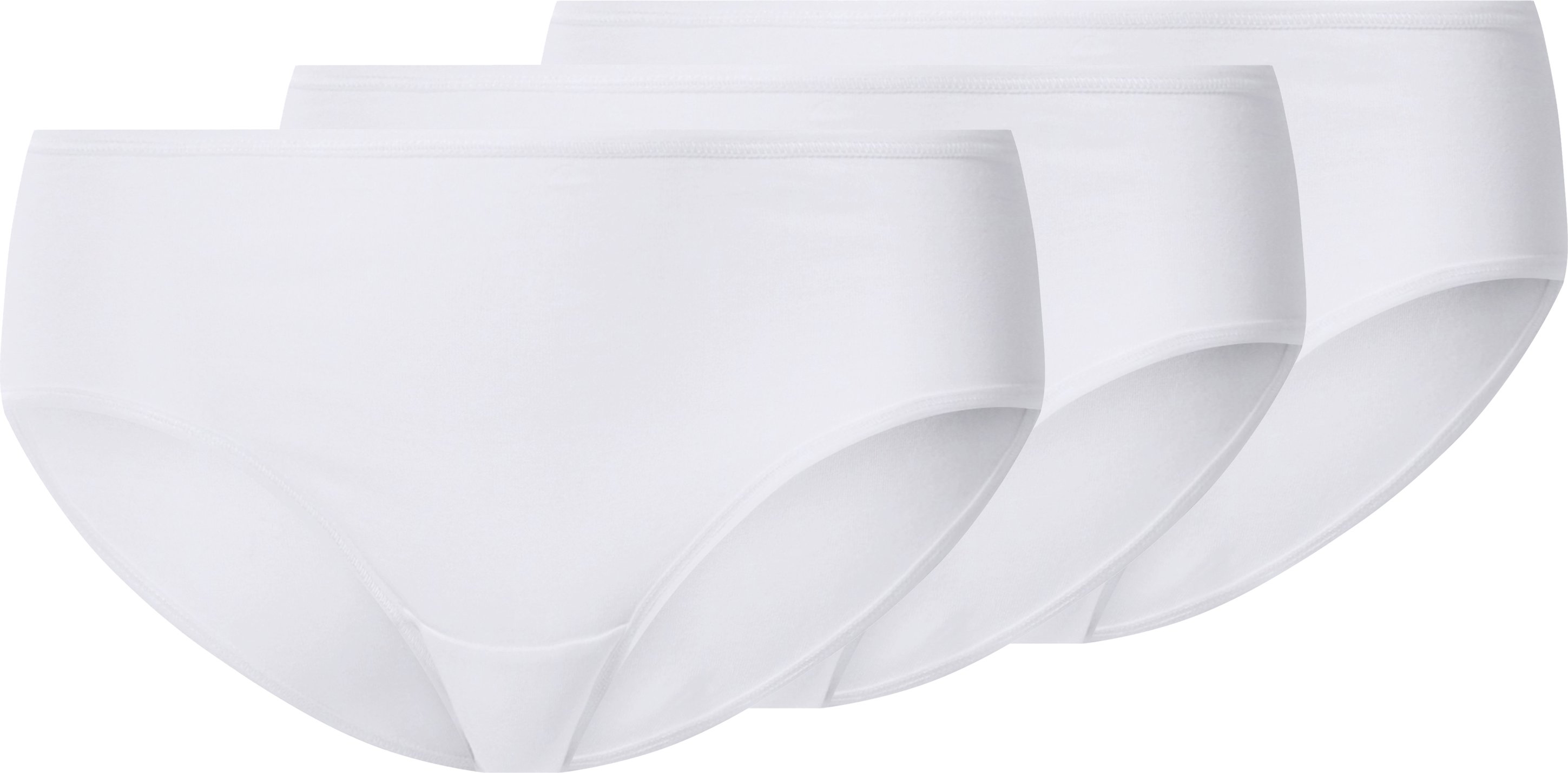 esmara® Damen Hipster, 3 Stück (Weiß, M(40/42))""