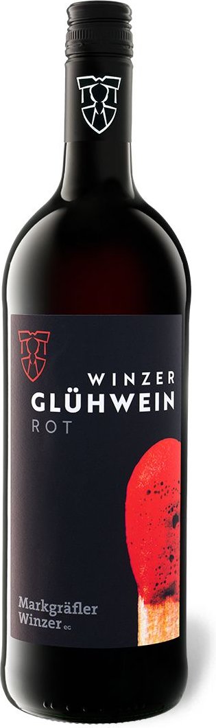Markgräfler Winzer Winzerglühwein Baden rot, Literflasche, Glühwein