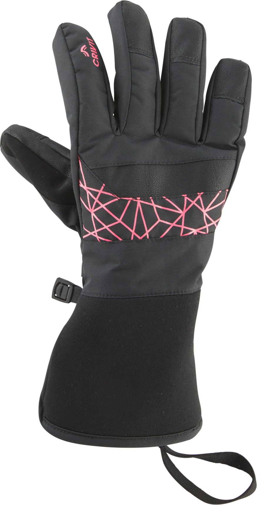 CRIVIT Handschuhe Ski (8,5, koralle)