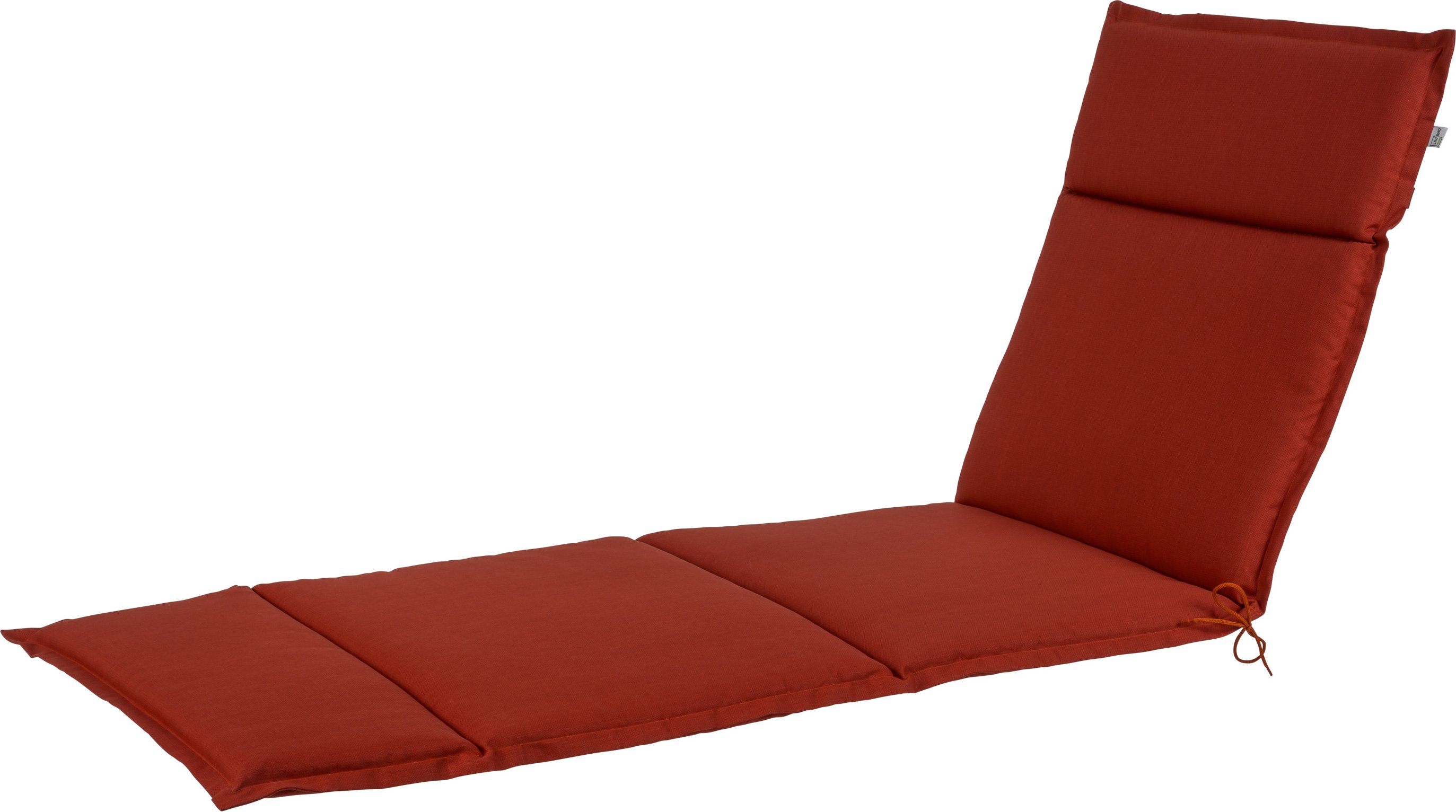 LIVARNO home Polsterauflage Houston Liege mit Stehsaum (Rot)