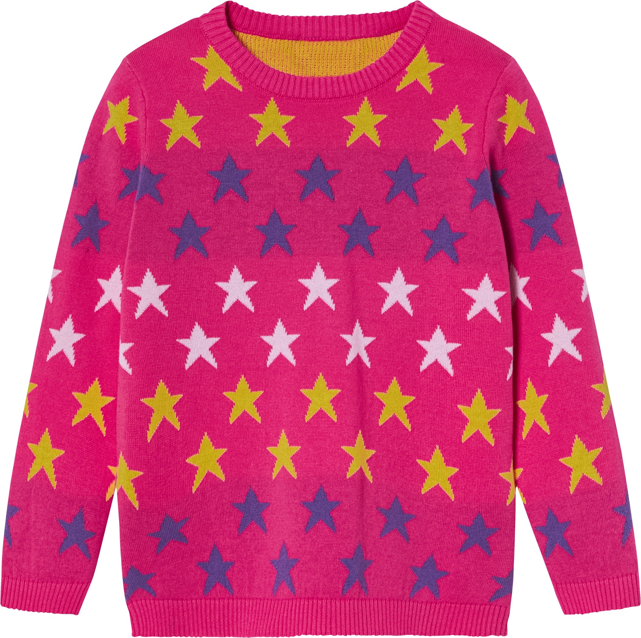 Thumbnail - lupilu® Kleinkinder Mädchen Feinstrickpullover (pink, 122/128)
