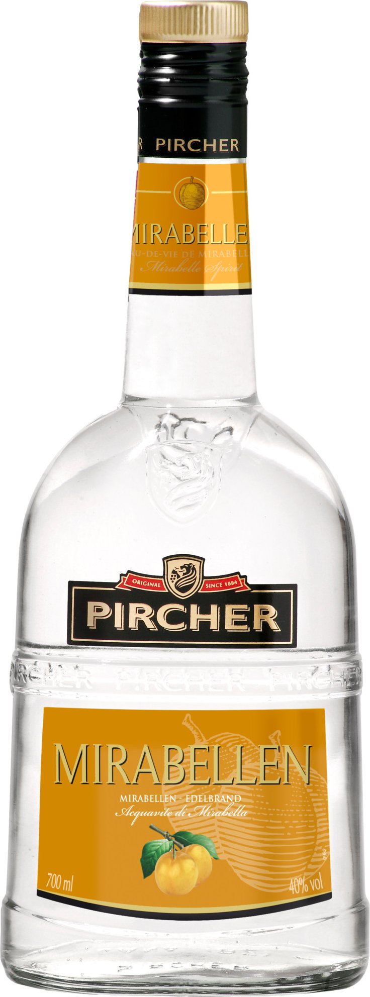 Pircher Mirabellen Edelbrand 40% Vol
