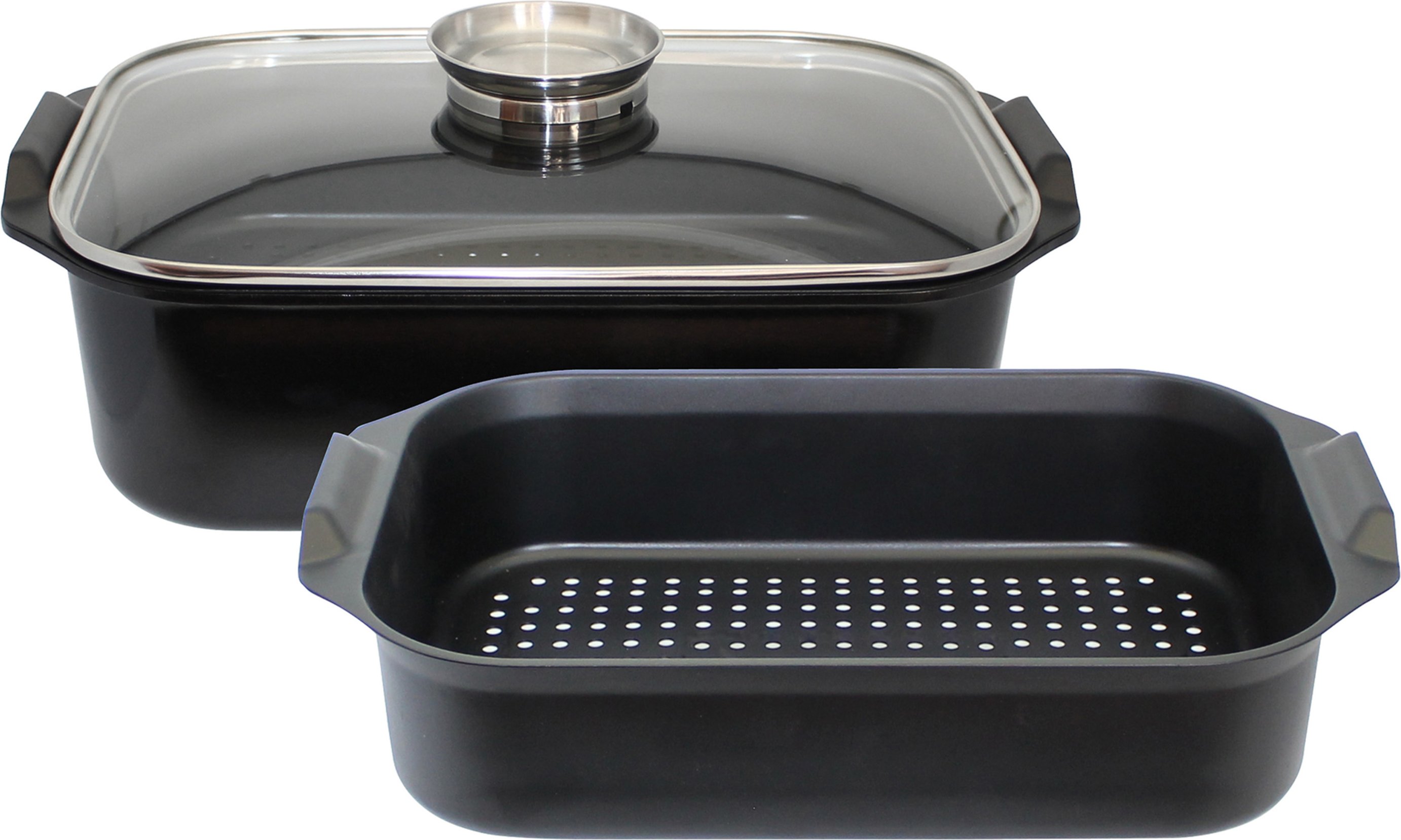 ELO Duo Vital Aluguss Bräter m. Dünsteinsatz