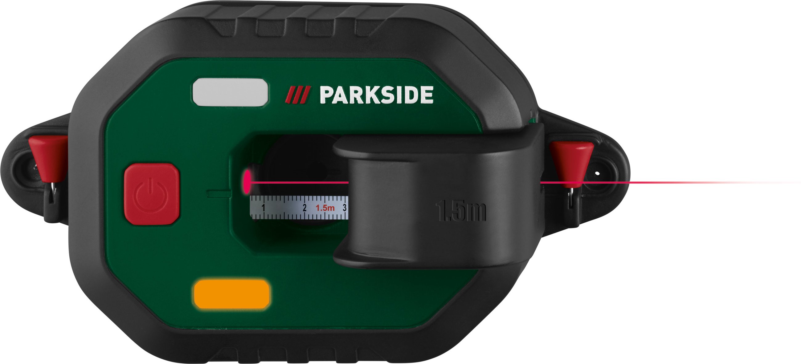PARKSIDE® Laser-Wasserwaage mit Maßband »PLLM 10 A1«, mit LED-Anzeige