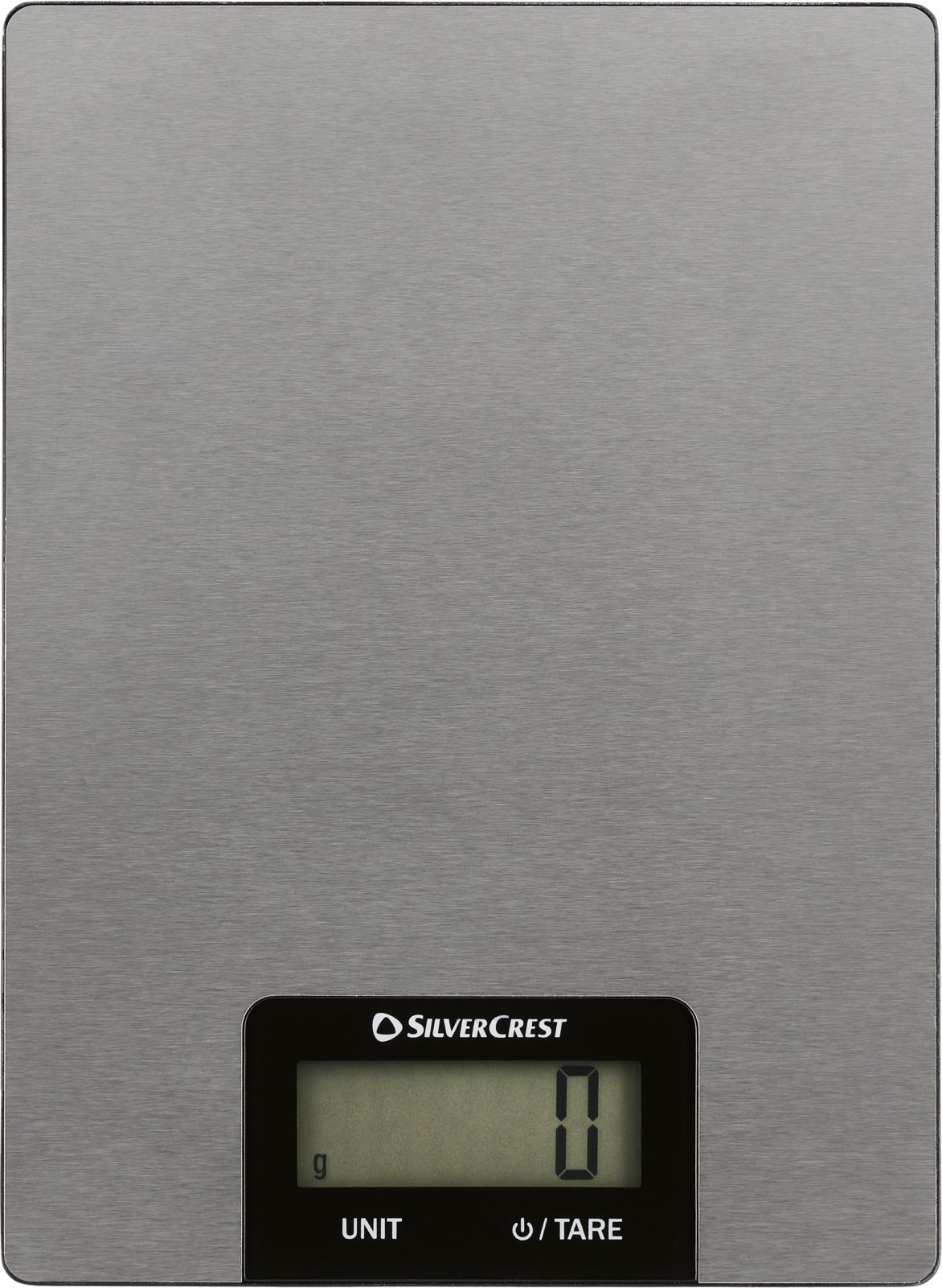 SILVERCREST® Küchenwaage Glas (Silber)