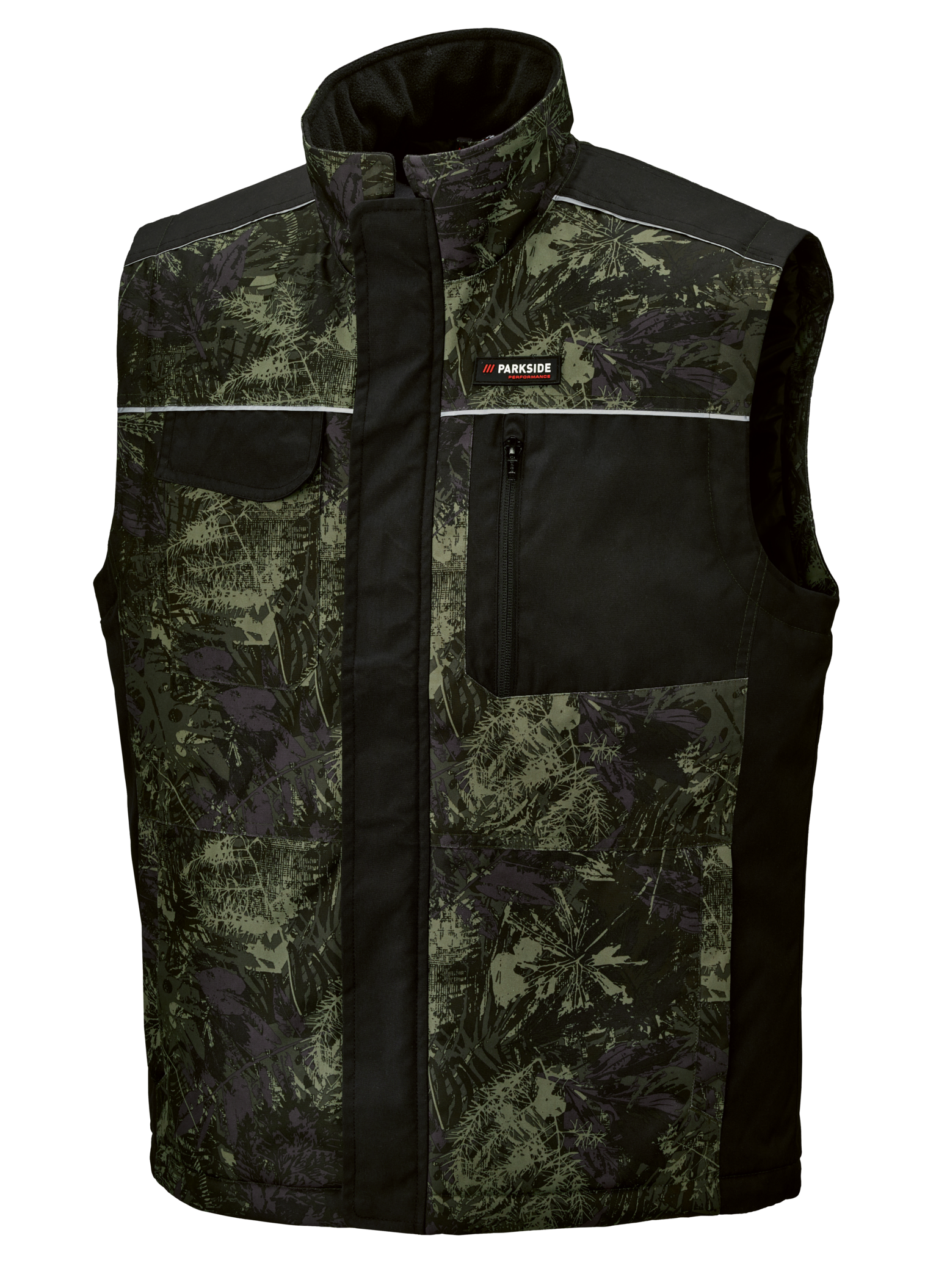 Thumbnail - PARKSIDE PERFORMANCE® Herren Arbeitsweste, windabweisend (Gemustert, XL (56/58))