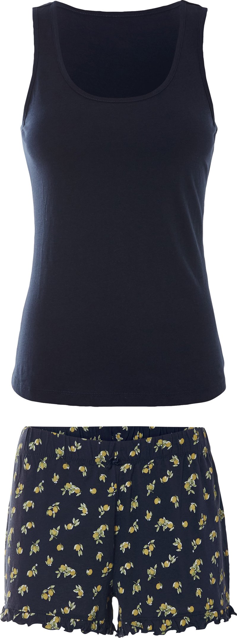 Thumbnail - esmara® Damen Shorty Pyjama (navy, XS(32/34))