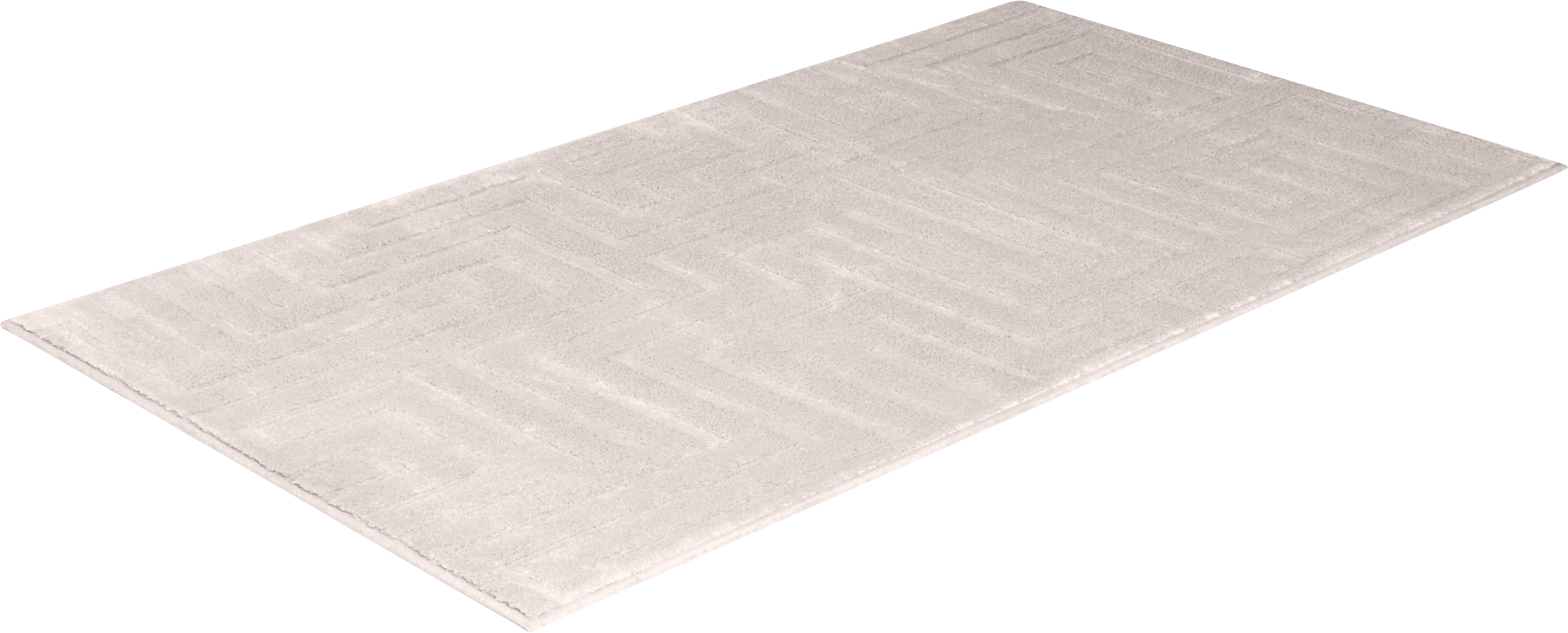 LIVARNO home Teppich Langflor 80 x 150 cm (Creme)