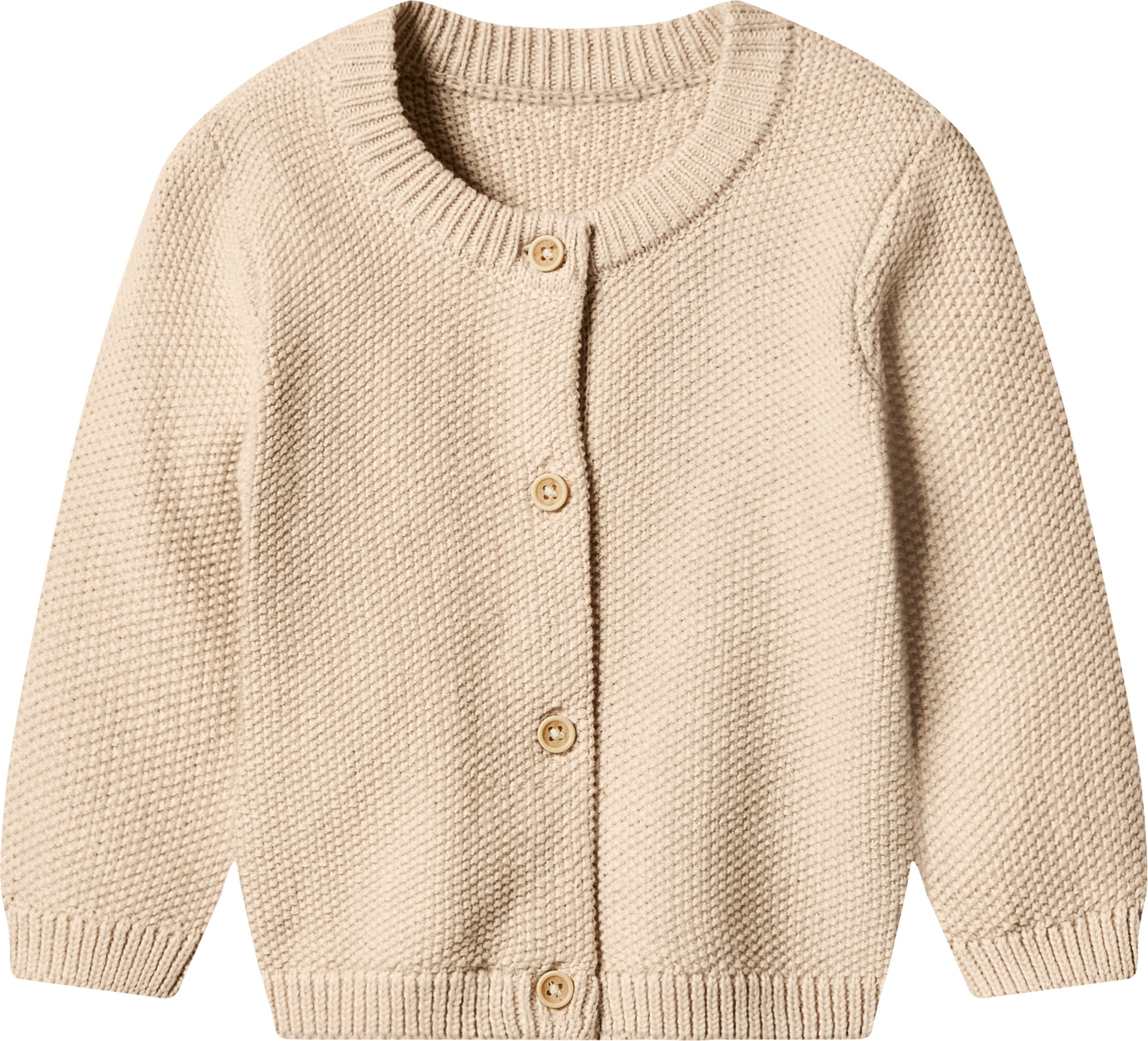 lupilu® Baby Mädchen Jungen Strickjacke (Beige, 50/56)