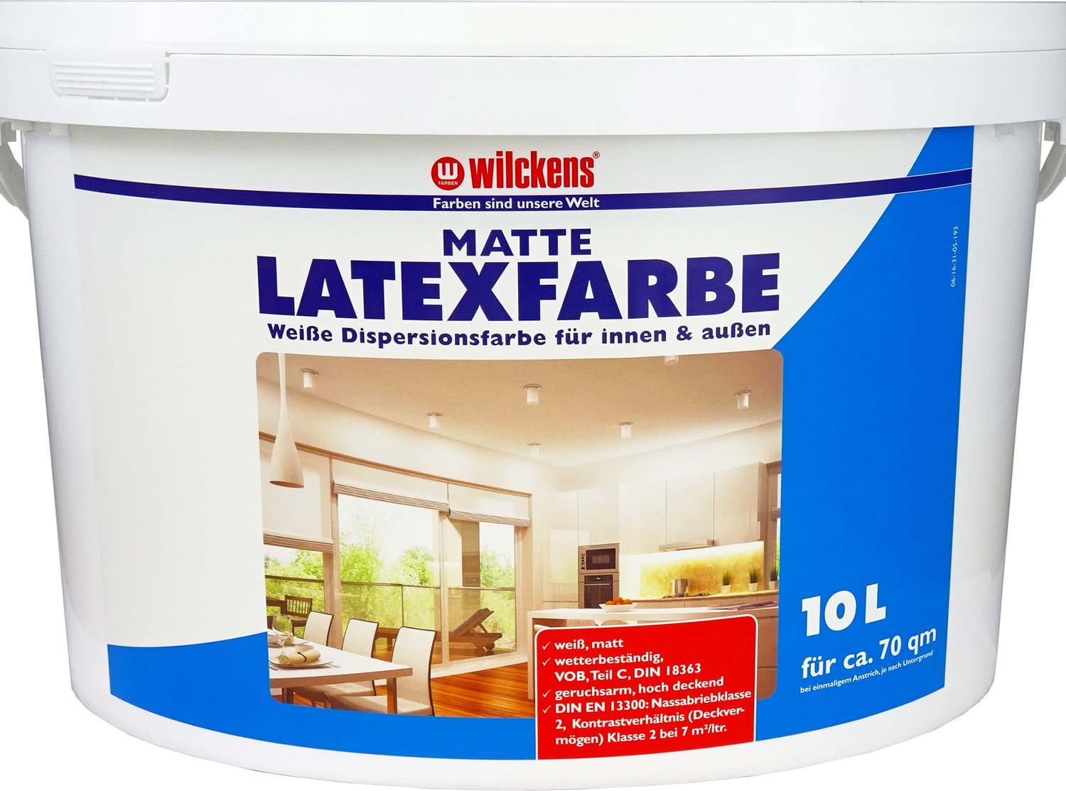Thumbnail - Wilckens Latexfarbe, 10l (matt)