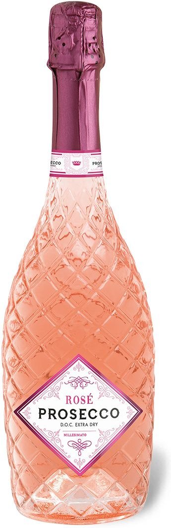 Prosecco Millesimato rosè DOC extra dry, Schaumwein 2024