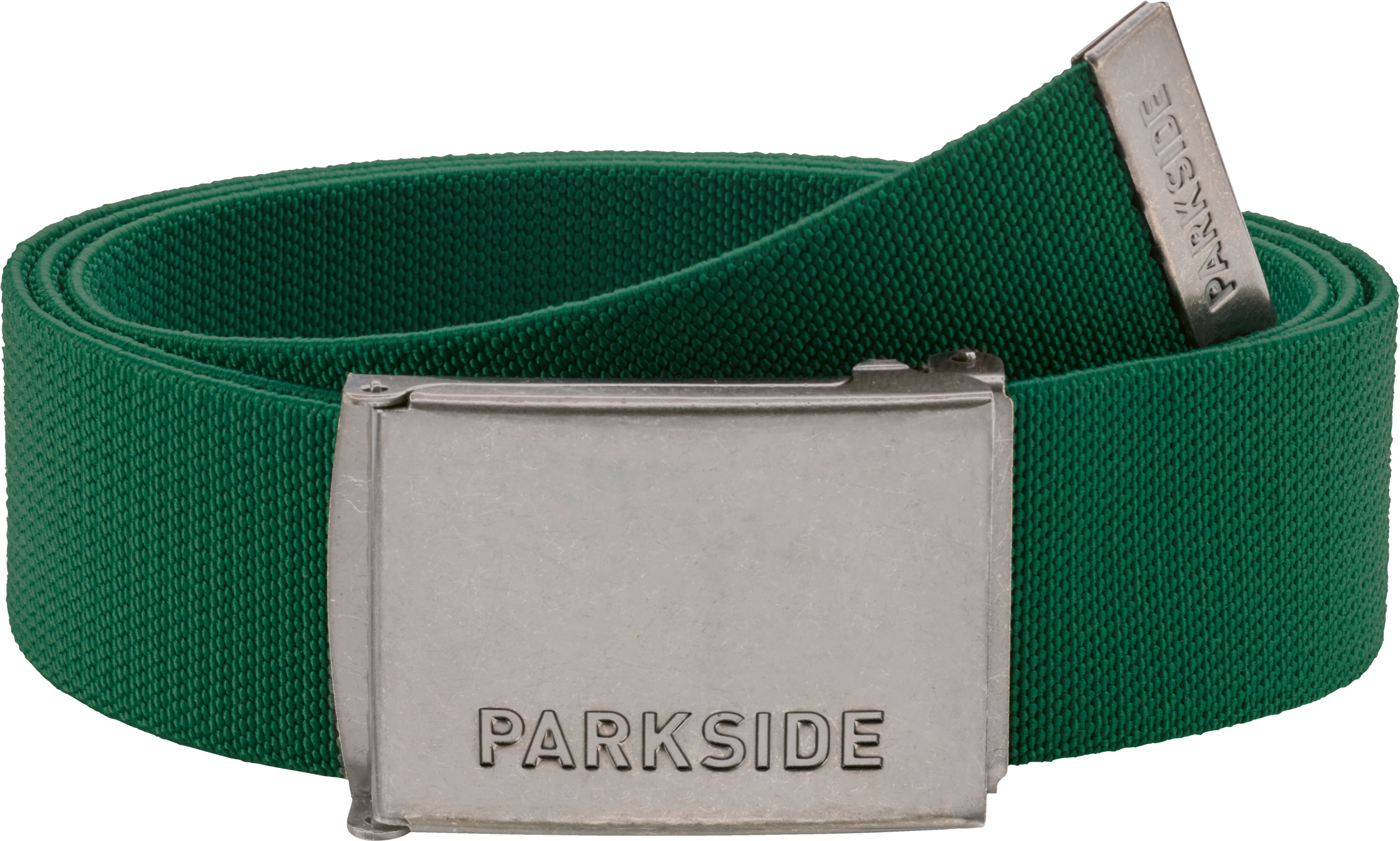 PARKSIDE® Dehnbundgürtel »Canvas«, stufenlos verstellbar (Grün, 80/95)