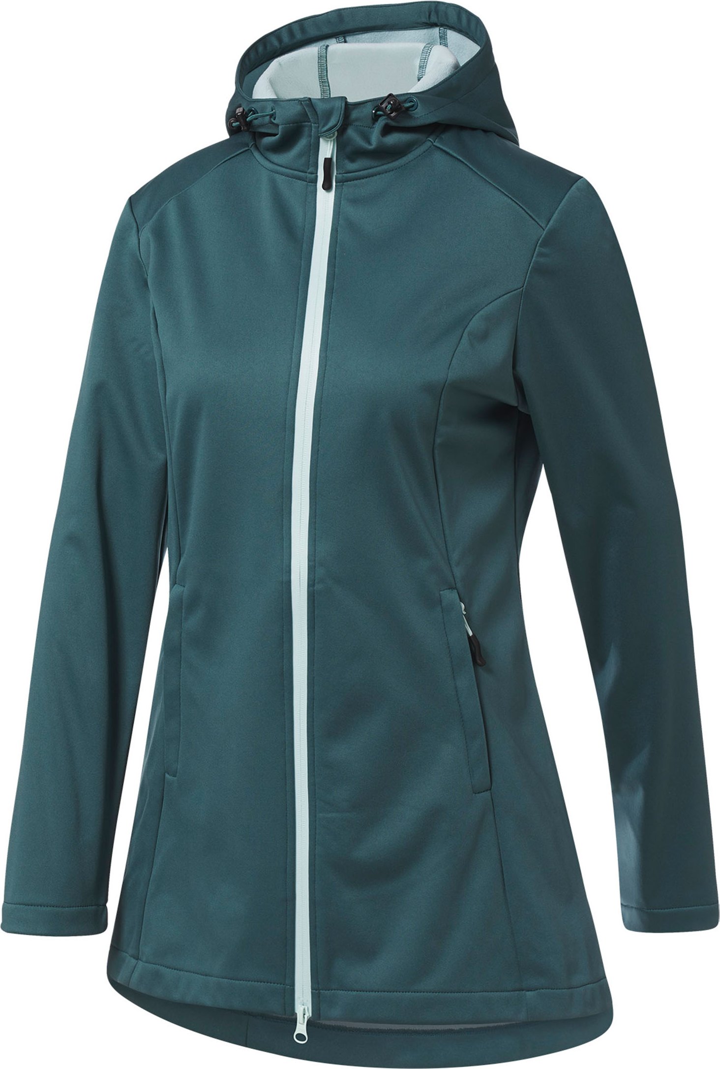 Rocktrail Damen Mantel Softshell (Türkis, XS (32/34))