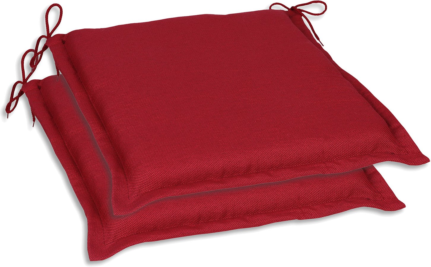 Thumbnail - GO-DE Textil Gartenau, kirschrot, 2er Set Kissen 5 cm (2er Set Kissen 5 cm, kirschrot)