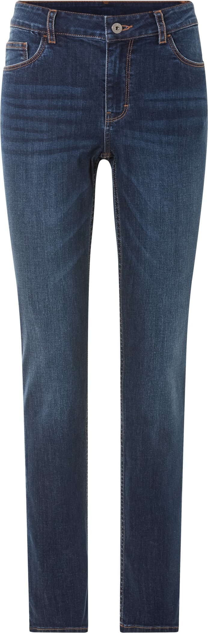 esmara® Damen Jeans Slim Fit (Blau, 40 (lange Länge))