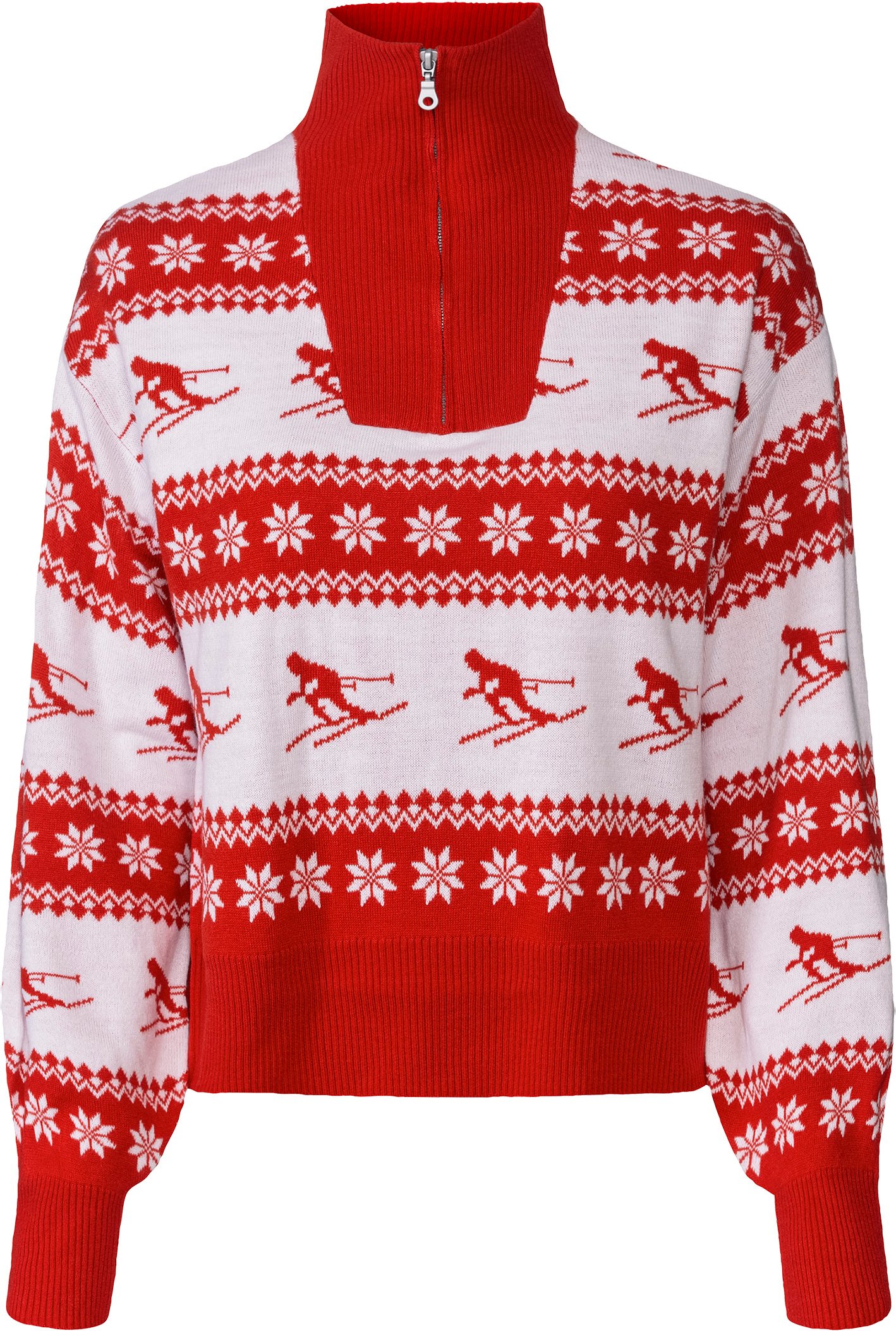 Thumbnail - esmara® Damen Longpullover (Rot, L(44/46))