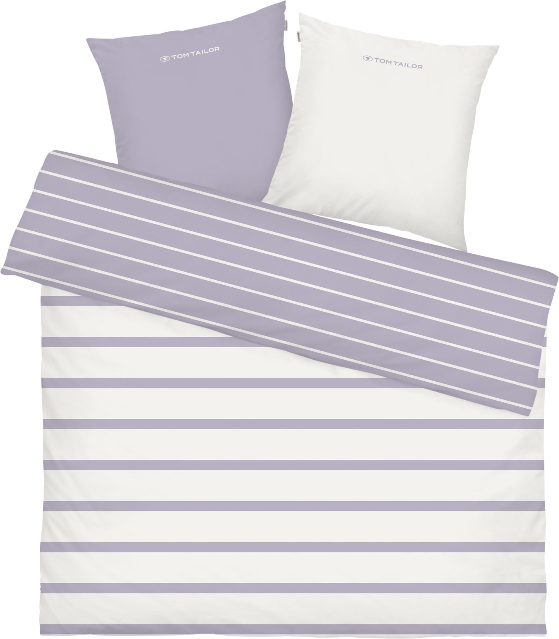 Tom Tailor Bettwäsche Edel-Renforcé (Lila)