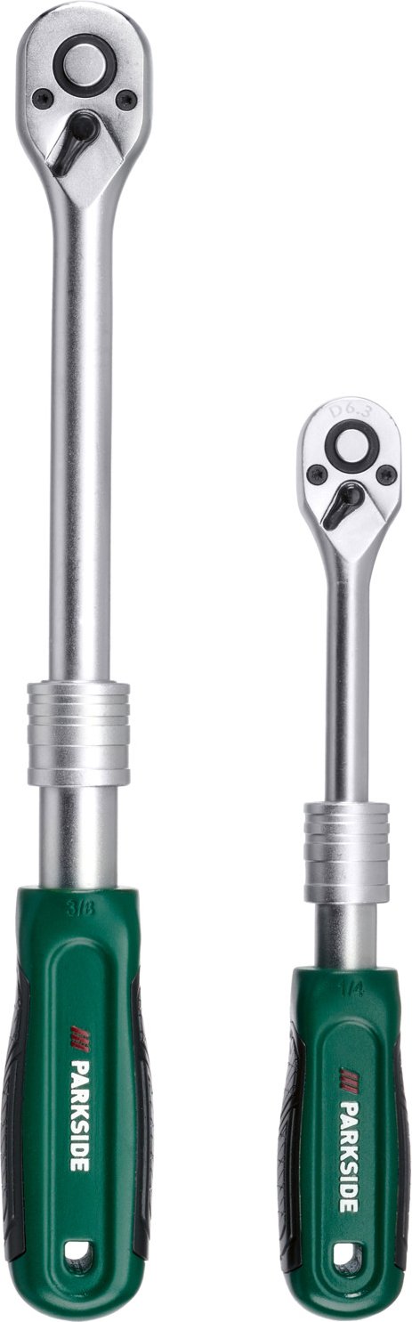 PARKSIDE® Teleskopratsche 1/2 / 1/4 + 3/8 2er (1/4 + 3/8 Zoll)