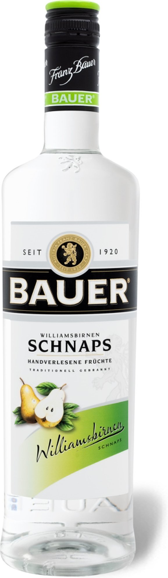 Bauer Williamsbirne Schnaps 36% Vol