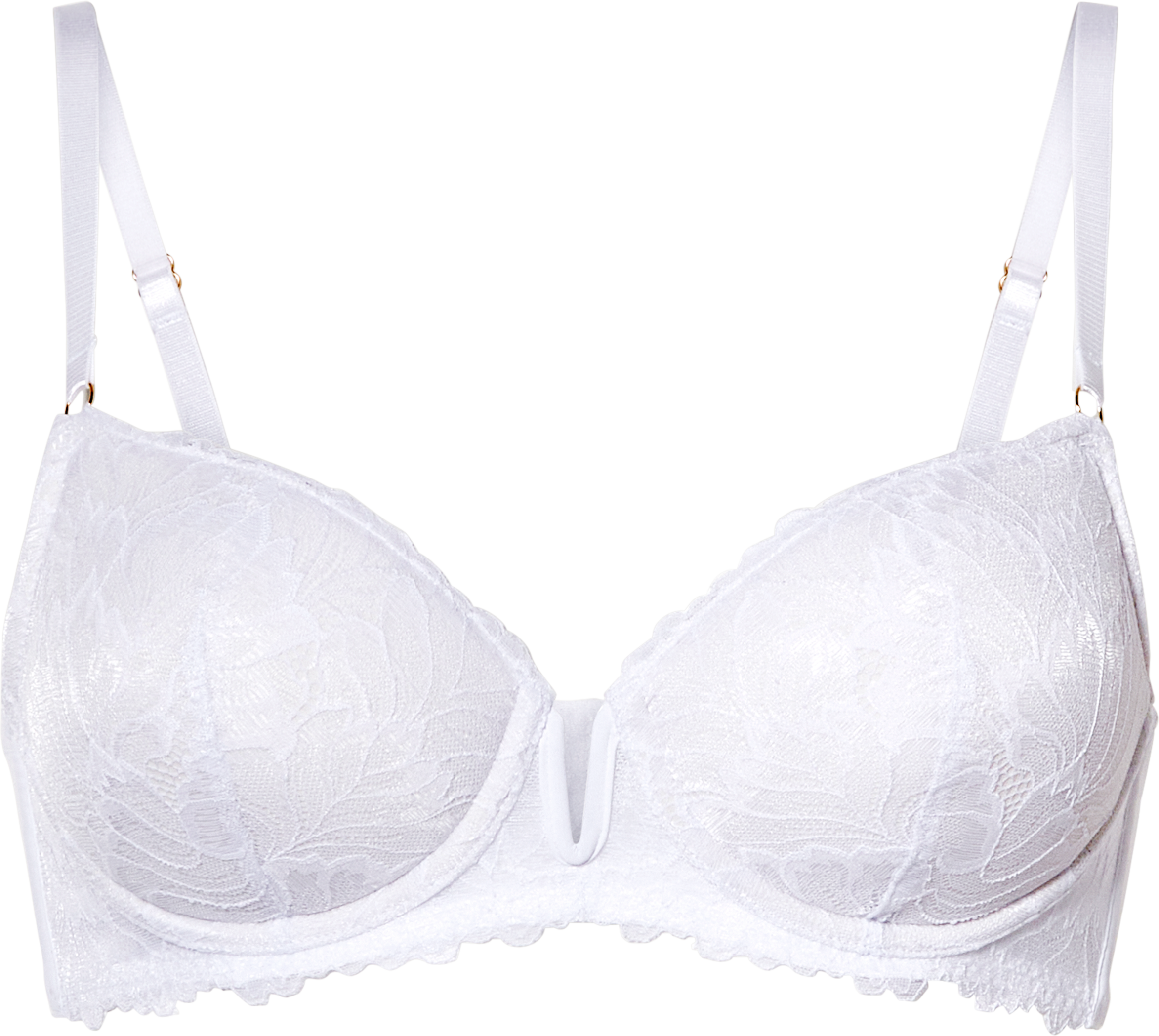 Thumbnail - esmara® Damen Bügel-BH mit eleganter Spitze (Weiß, 75B)