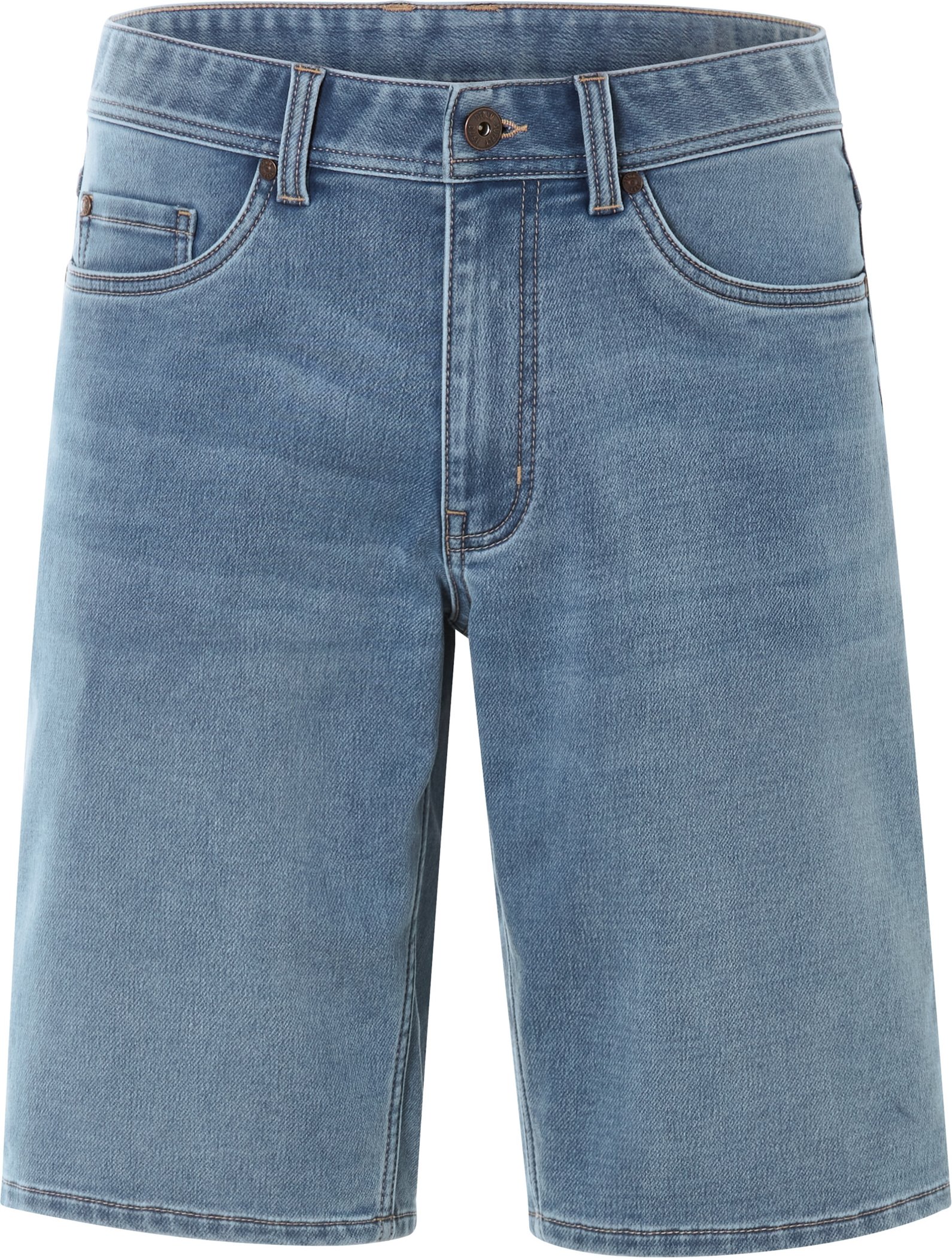 LIVERGY® Herren Bermuda Sweatdenim (Blau, 48)