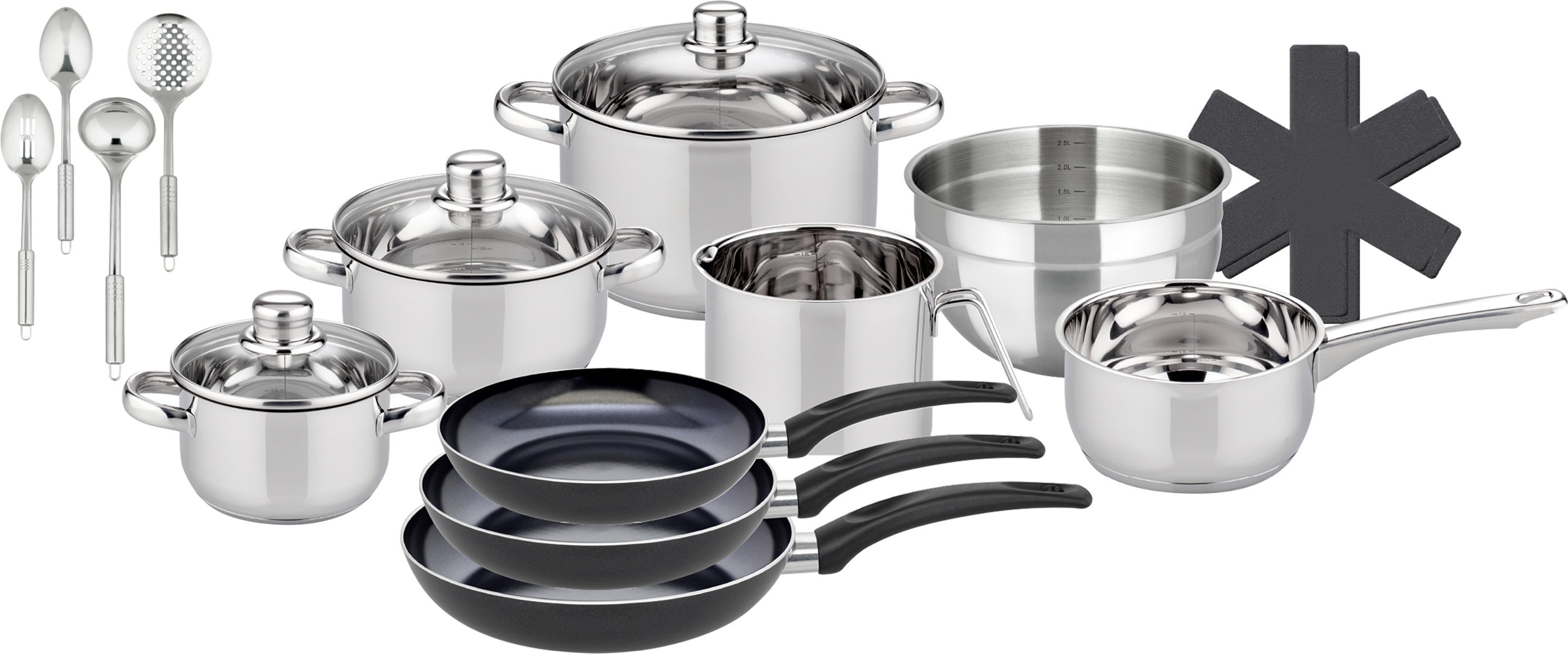 ELO Topfset Galactica mit Hohlgriffen 15-tlg.