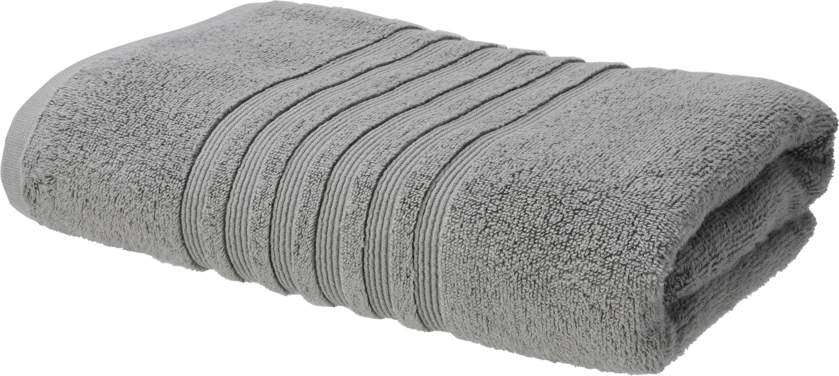 LIVARNO® Duschtuch Fashion Zero Twist (Grau)