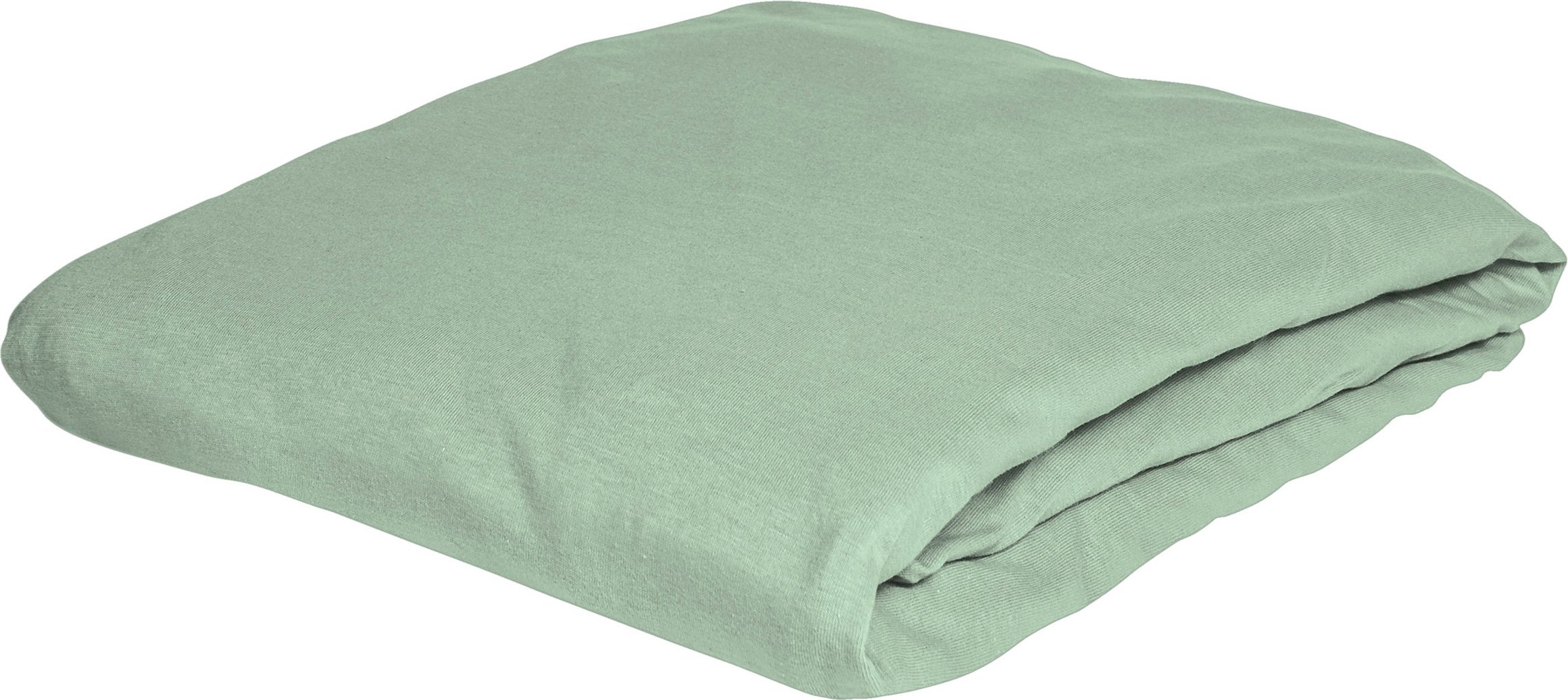 Bierbaum Biber Spannbetttuch 1001 (30 salbei, 150 x 200 cm)