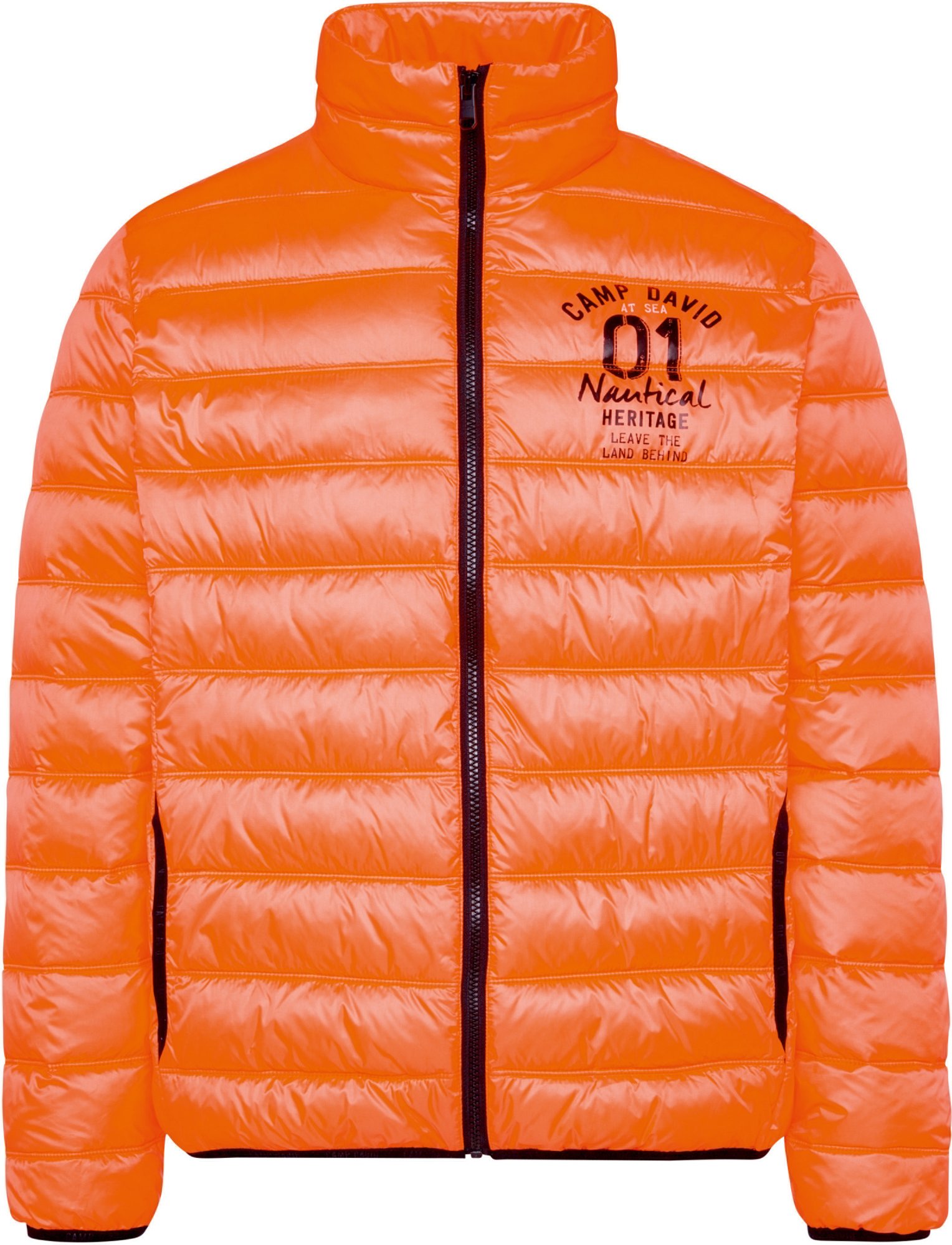 Camp David Herren Steppjacke (Orange, XXl)