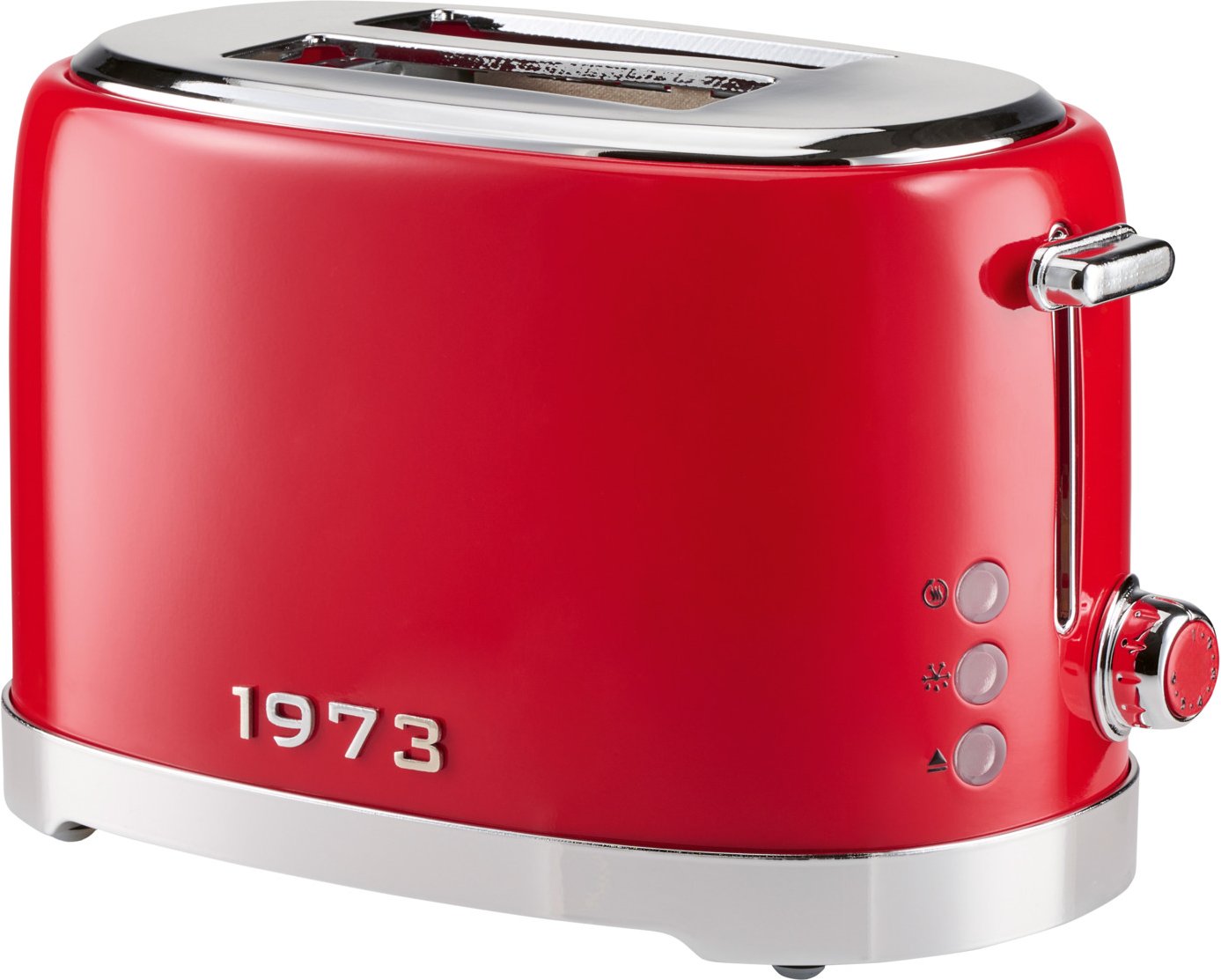 SILVERCREST® Doppelschlitz-Toaster Edelstahl »STR 980 C3« (rot 1973)