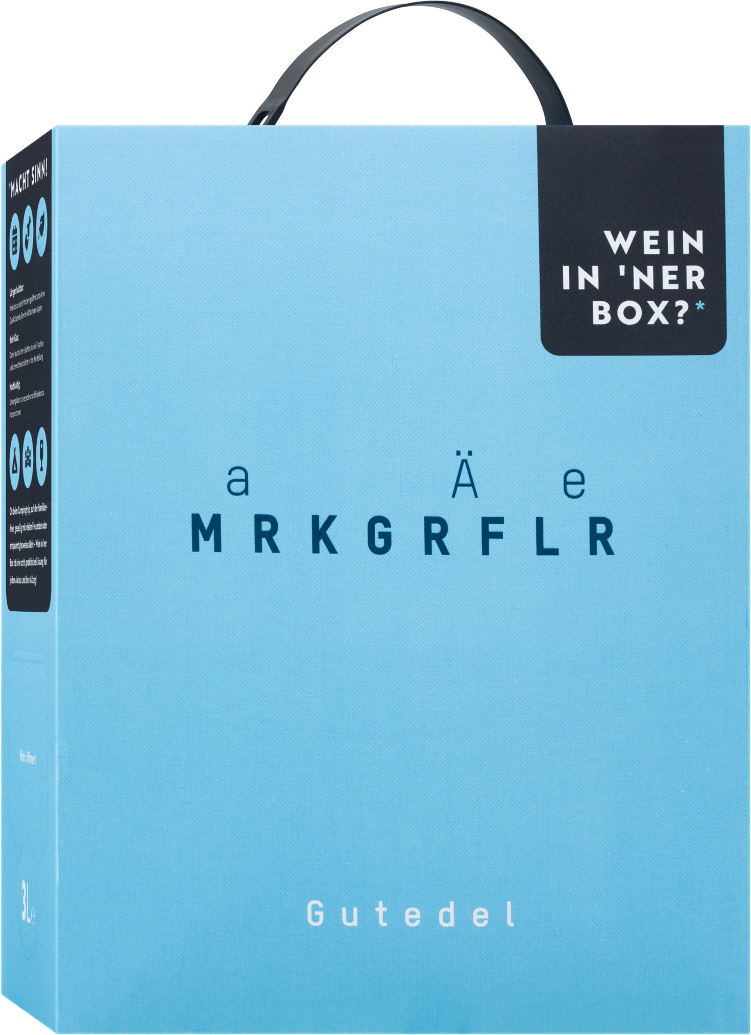 Markgräfler Winzer Gutedel QbA trocken 3-l-Bag-in-Box, Weißwein 2024