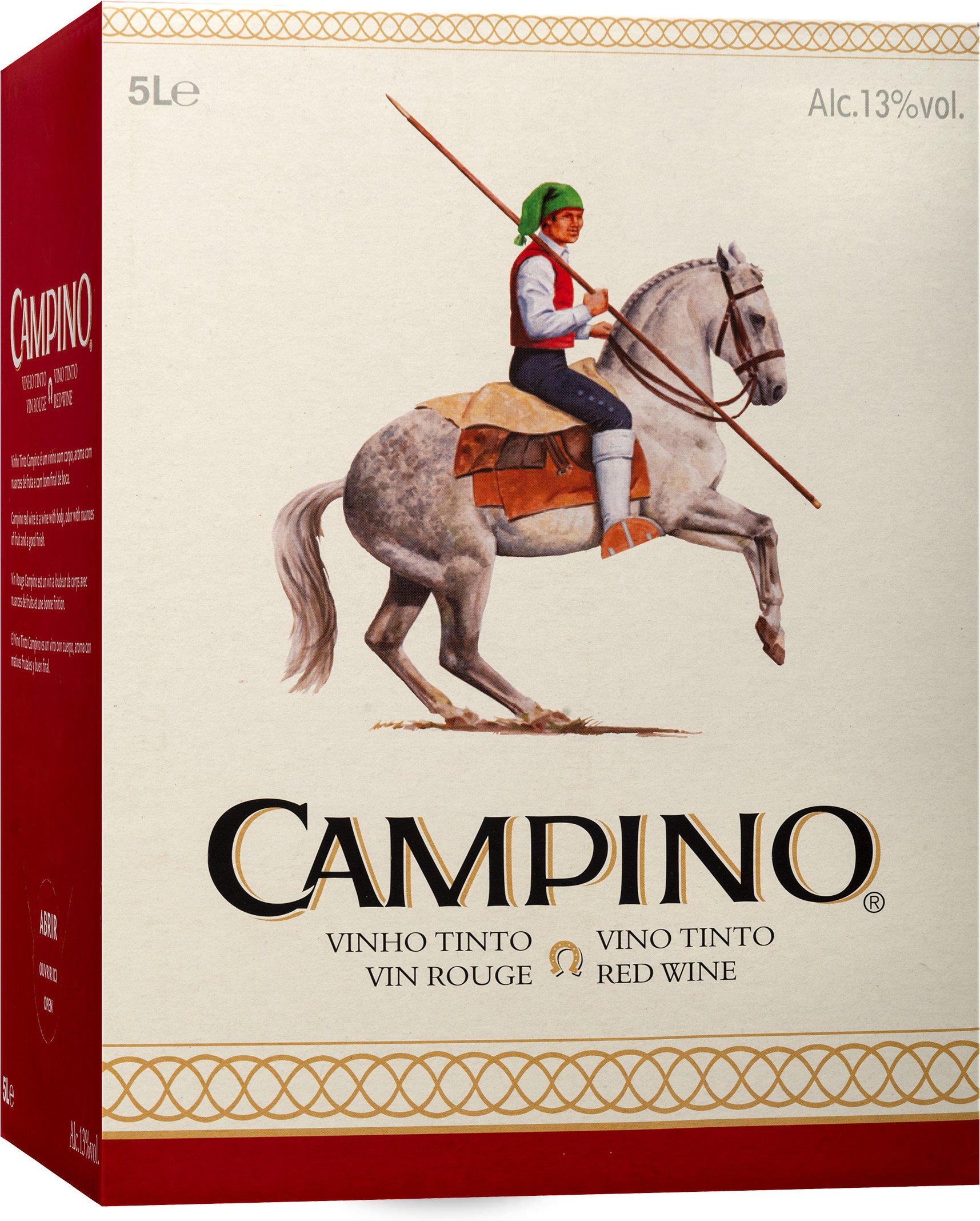 Campino Vinho Tinto 5-l-Bag-in-Box trocken, Rotwein
