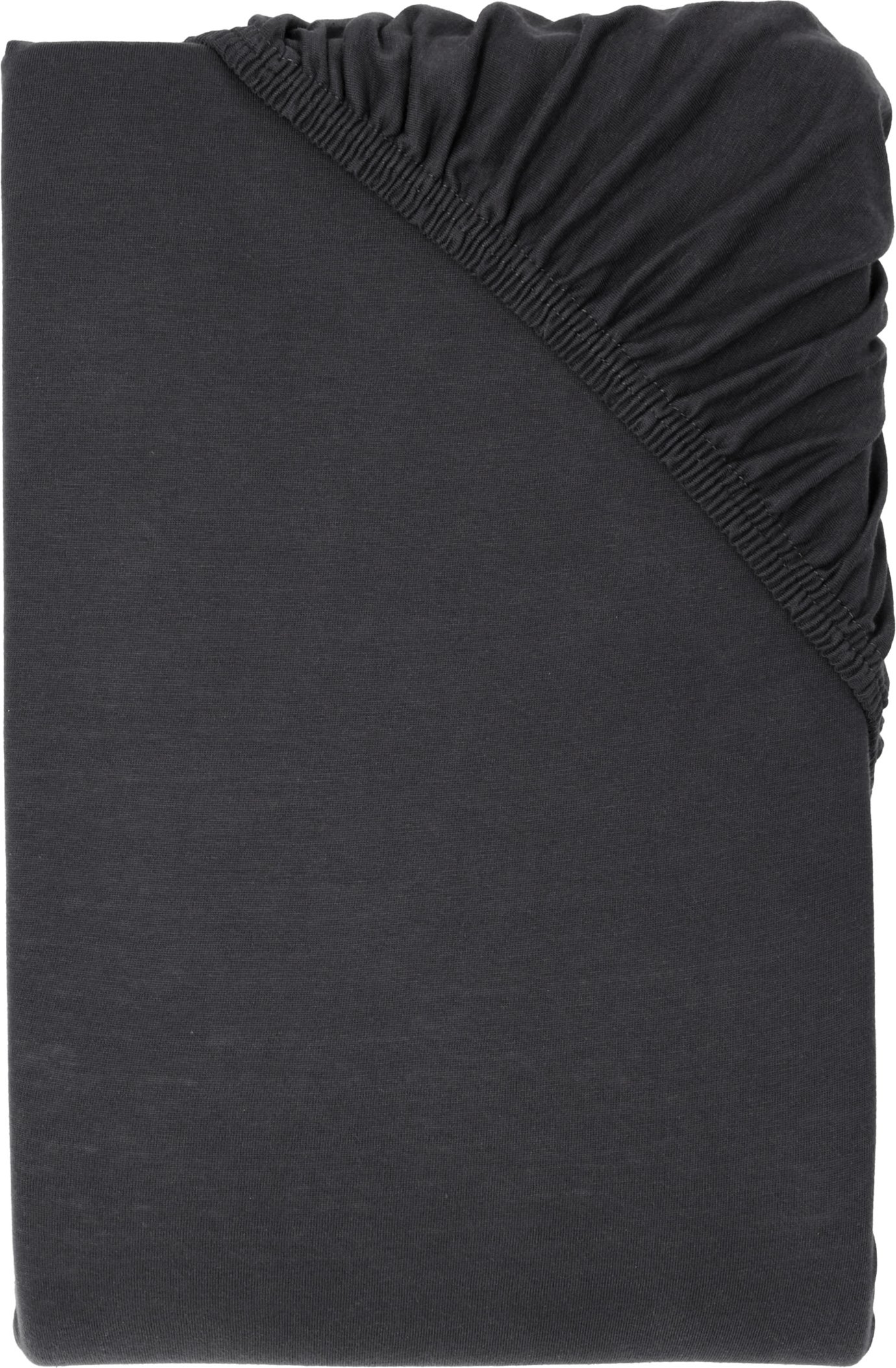 LIVARNO® Spannbettlaken Jersey 140-160 x 200 x 25 cm (Anthrazit)