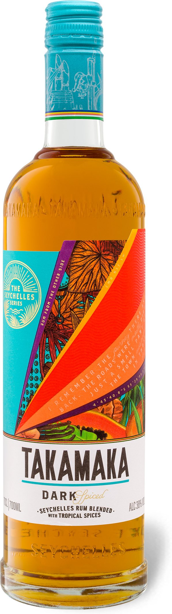 Takamaka Dark Spiced (Rum-Basis) 38% Vol