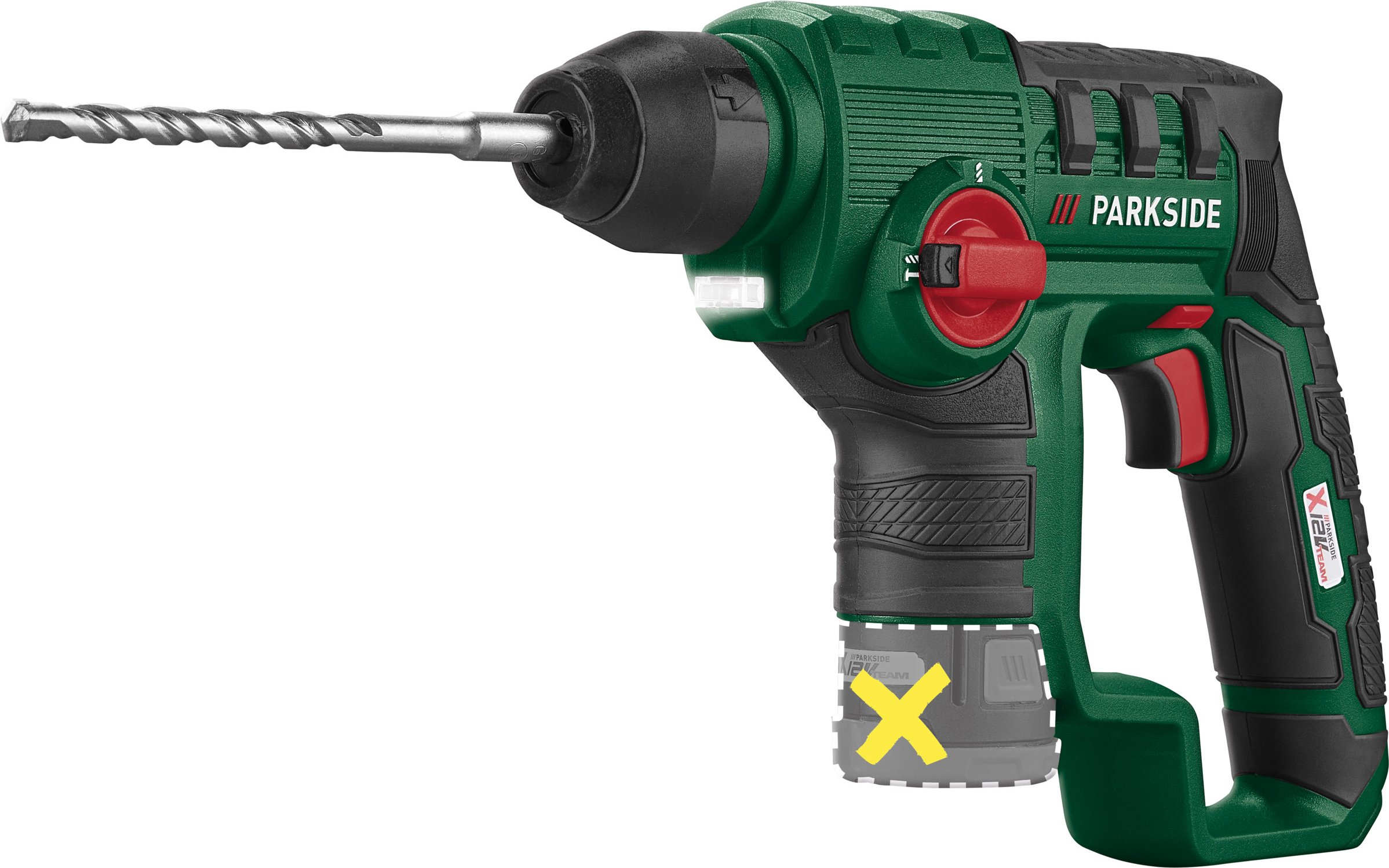 PARKSIDE® 12 V Akku-Bohrhammer »PBHA 12 A1«, ohne Akku und Ladegerät