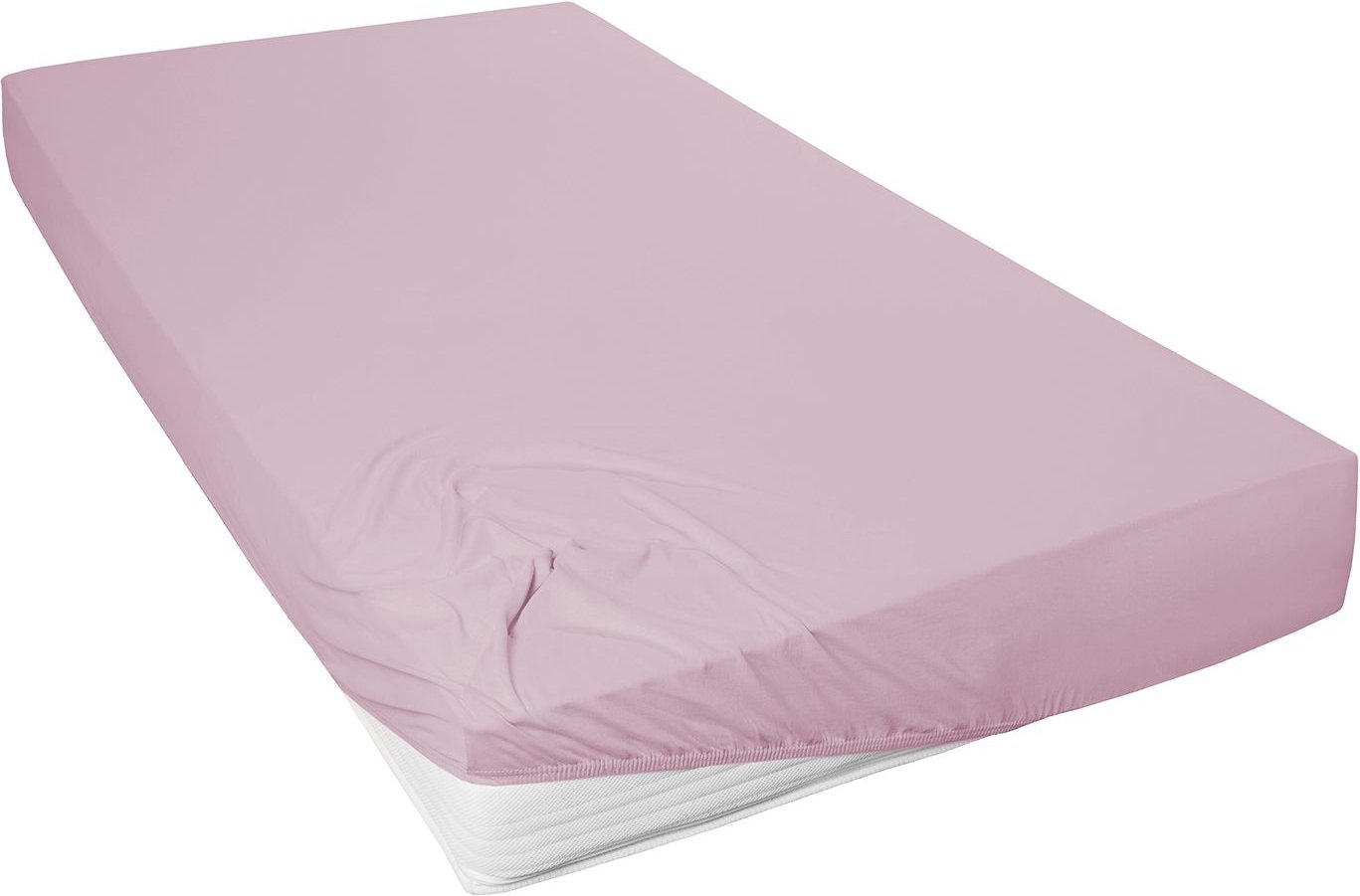 Thumbnail - Primera Mako-Feinjersey Spannbetttuch (mauve, 90 - 100 x 200 cm)