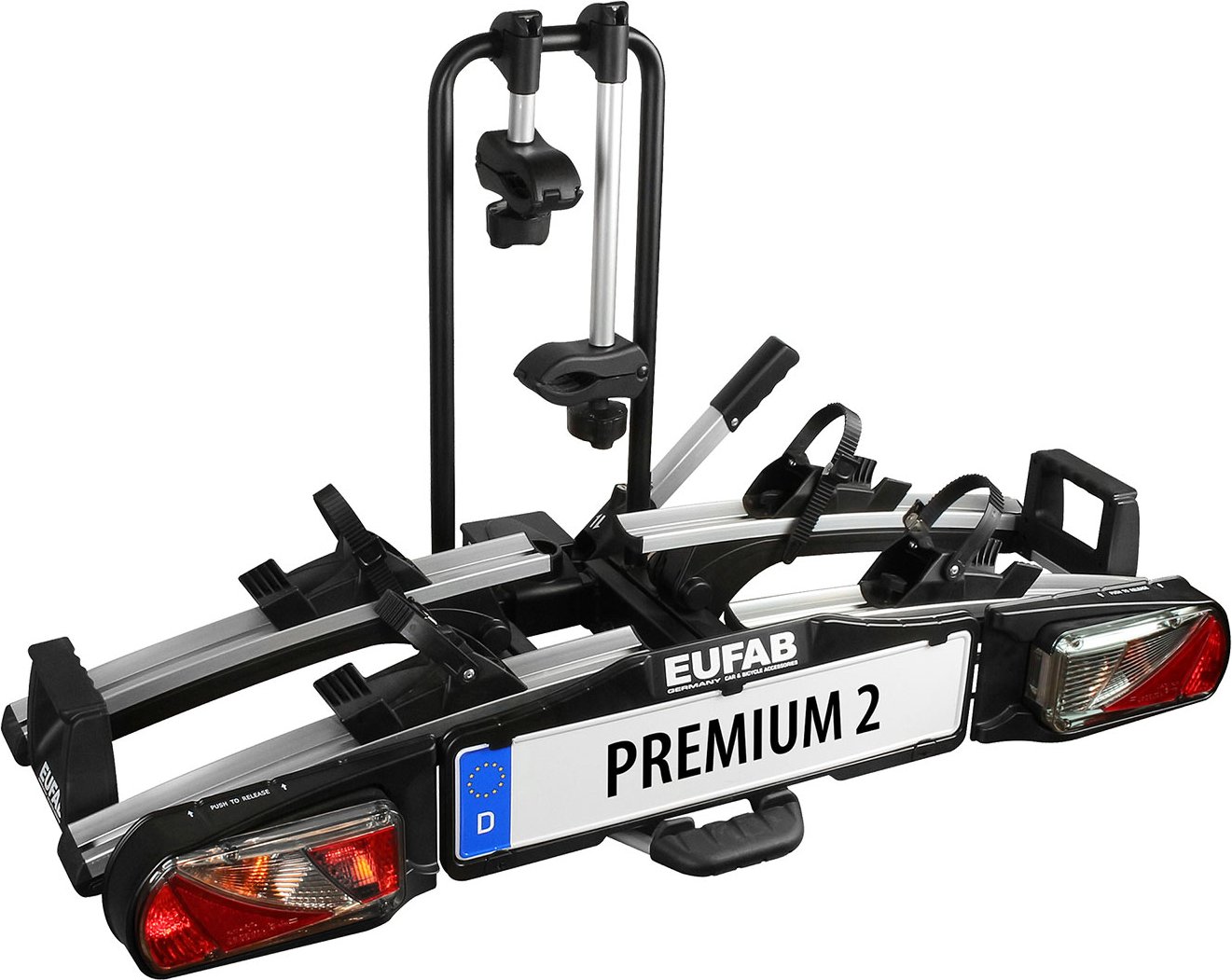 EUFAB Fahrradträger »Premium II«, für 2 Räder, abschließbar