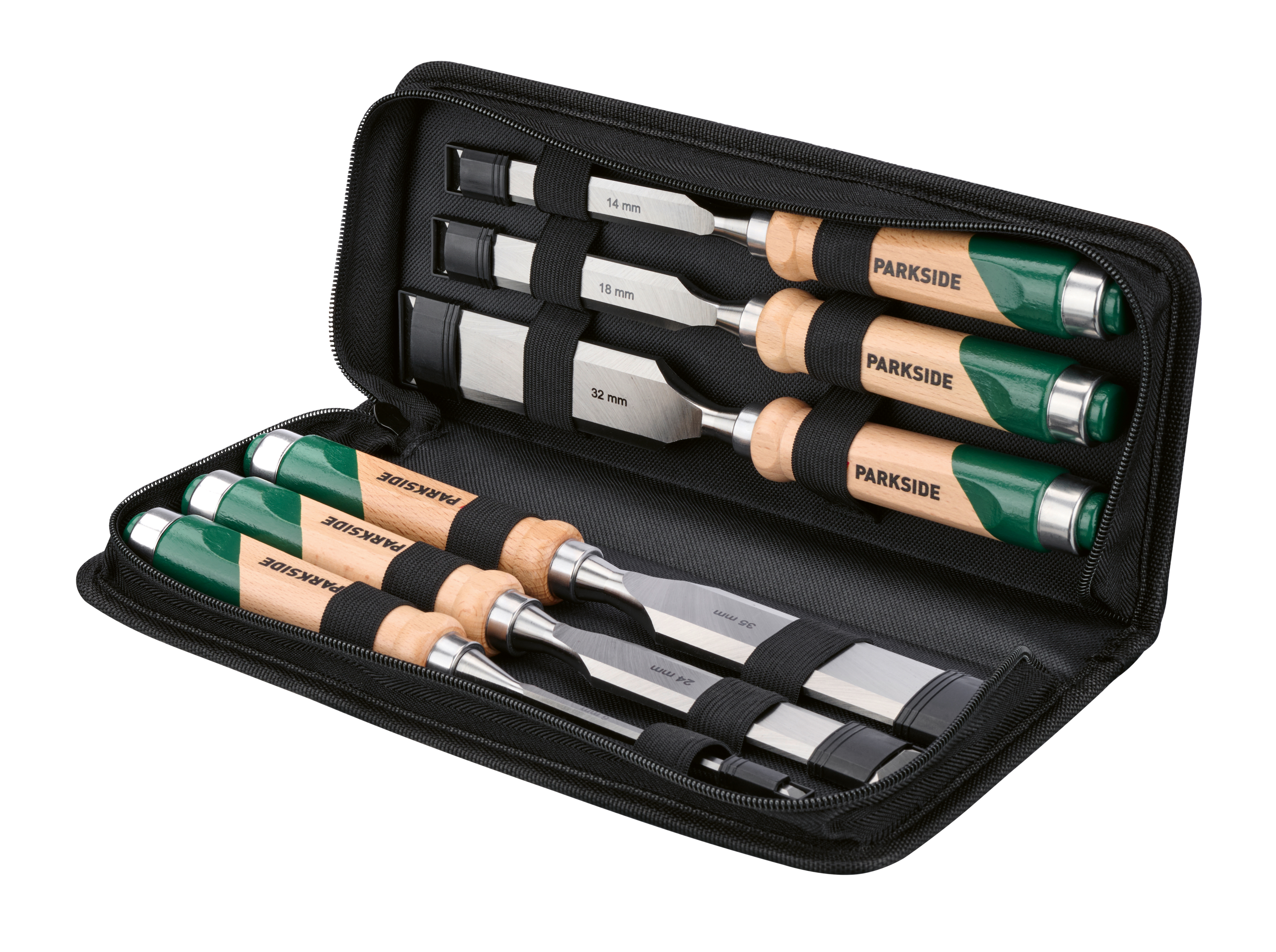 PARKSIDE® Stechbeitel-Set , 6-teilig