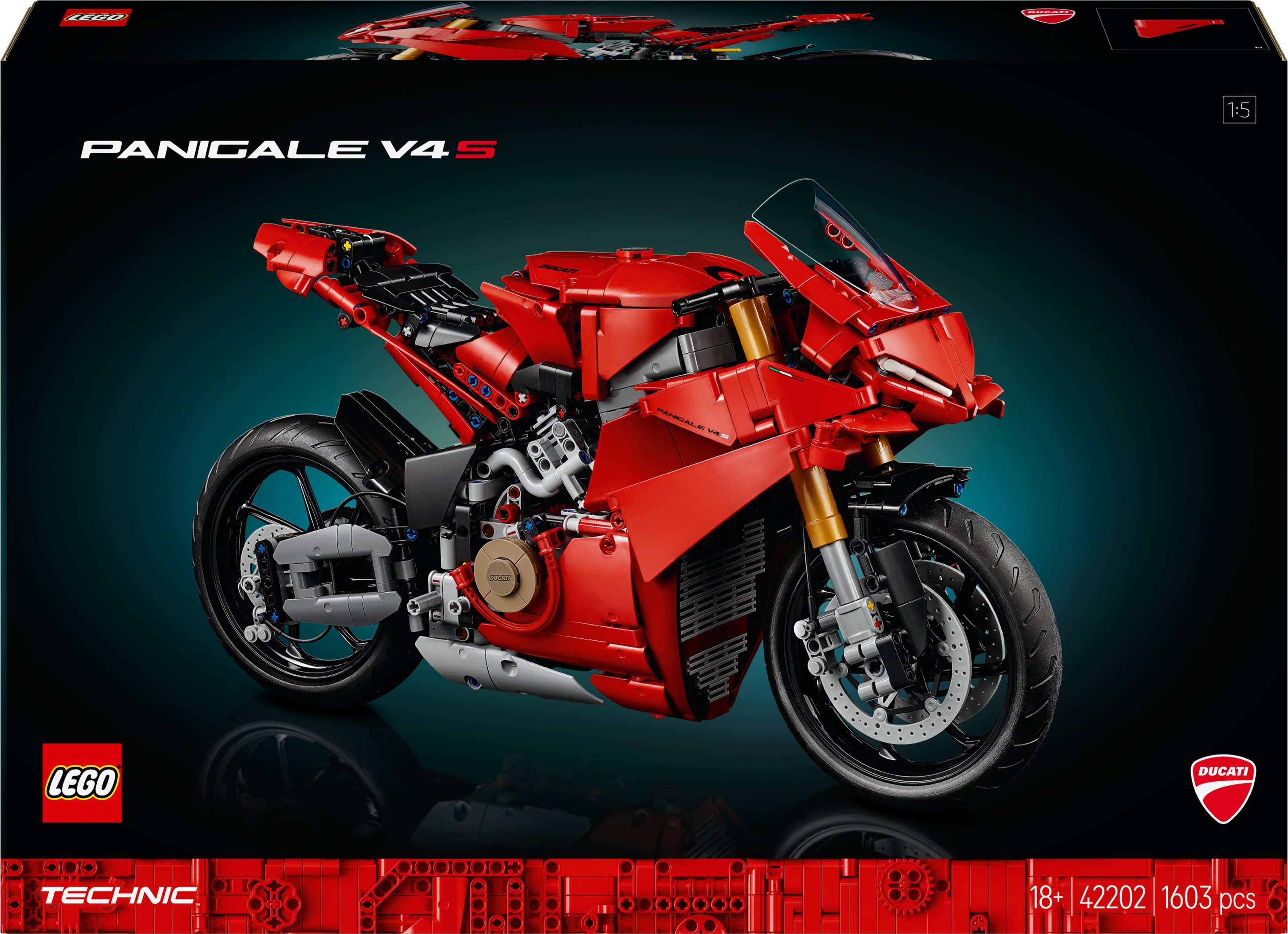 LEGO® Technic 42202 Ducati Panigale V4 S Motorrad""