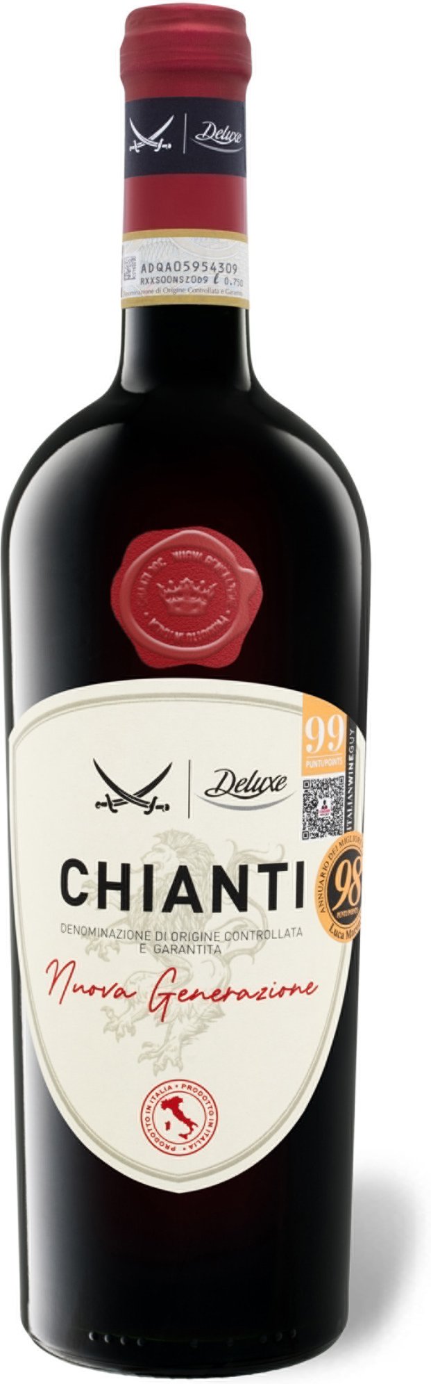 SANSIBAR Deluxe Chianti DOCG Nuova Generazione trocken, Rotwein 2022