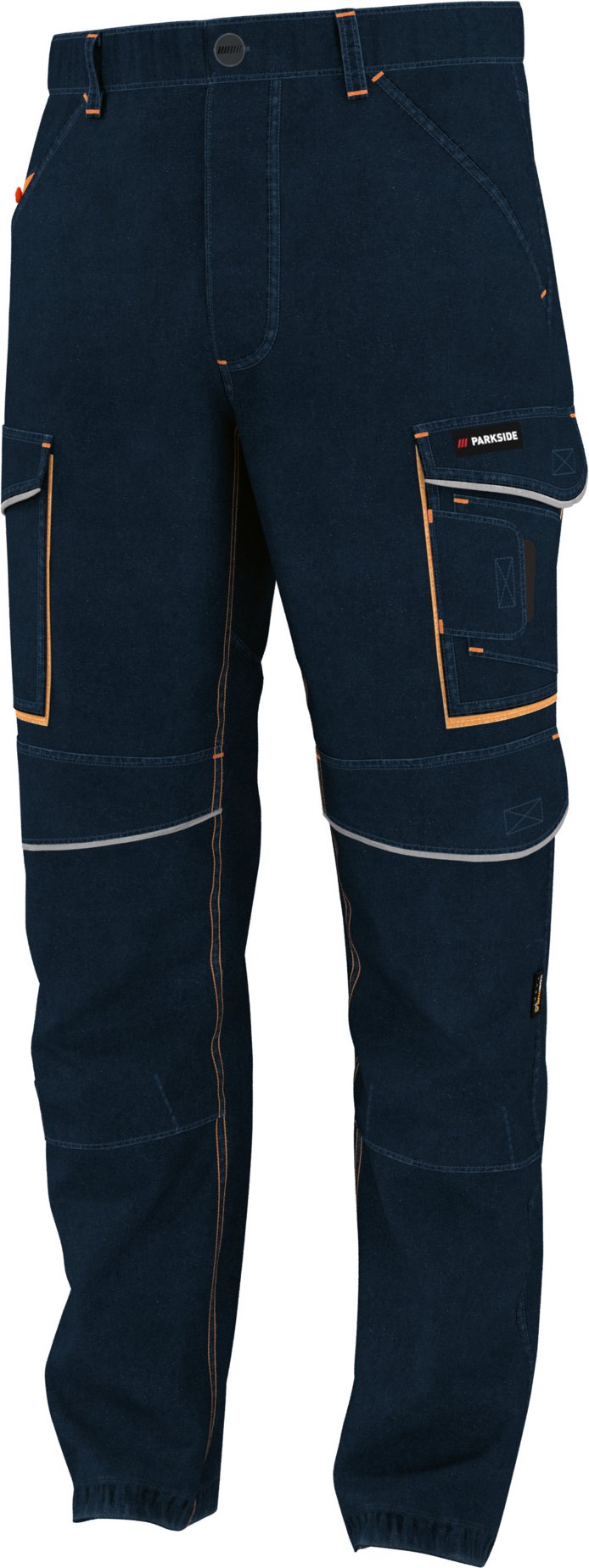 PARKSIDE PERFORMANCE® Herren Arbeitsbundhose Flex (Navy, 58)