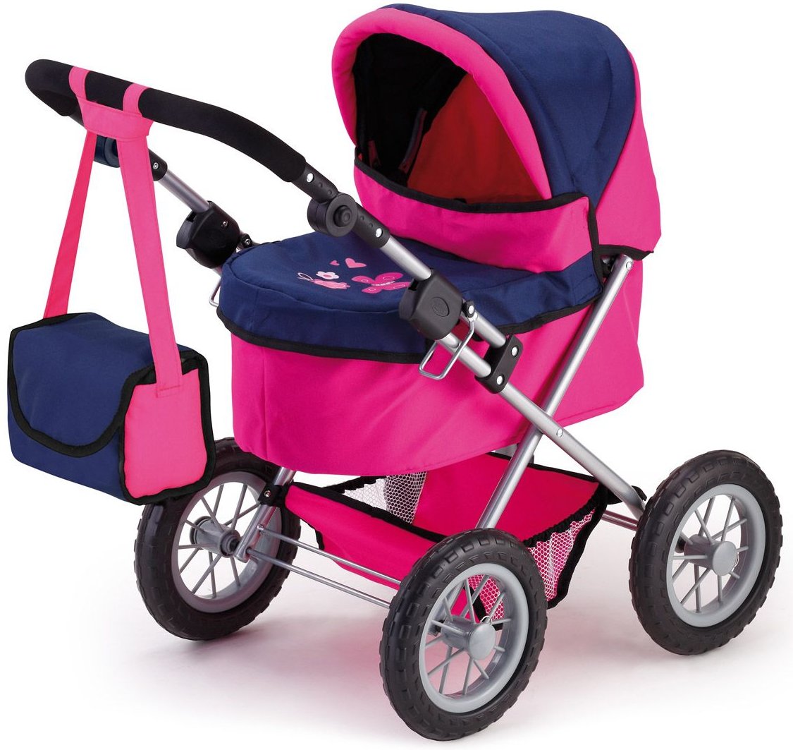 Bayer Design Puppenwagen Trendy (pink/blau)