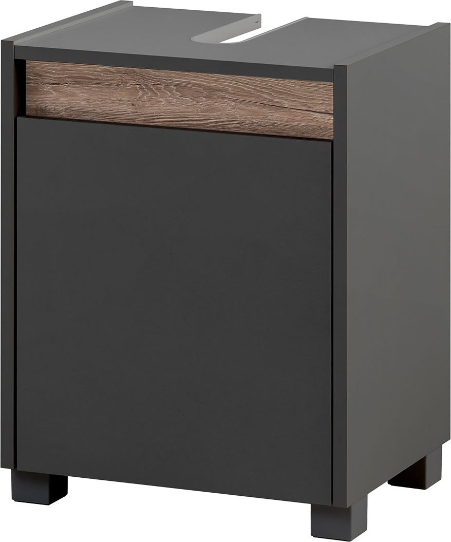 Schildmeyer Waschbeckenunterschrank Cosmo (Anthrazit, Breite 41,8 cm)