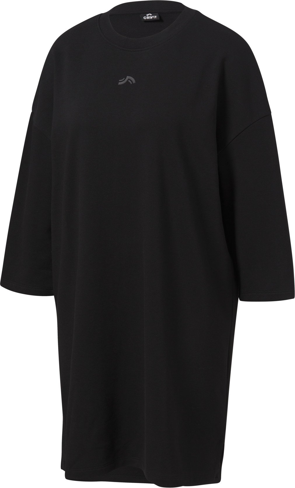 CRIVIT Damen Sweatkleid (Schwarz, S(36/38))