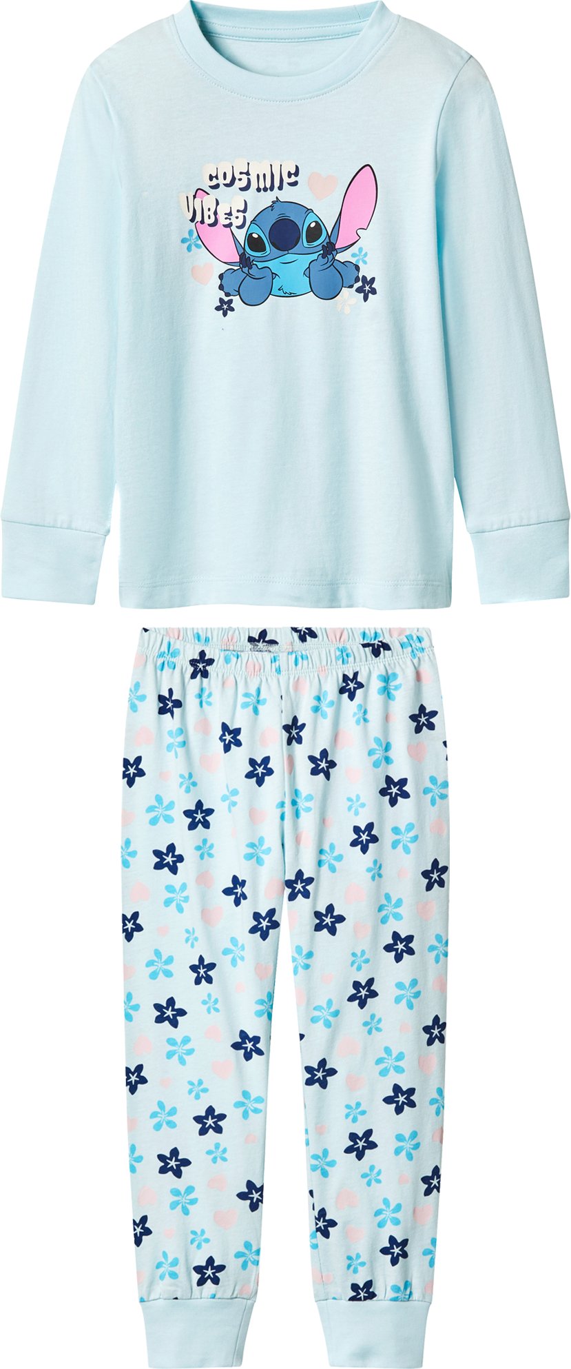 Kleinkinder Mädchen Jungen Pyjama (Stich, 122/128)