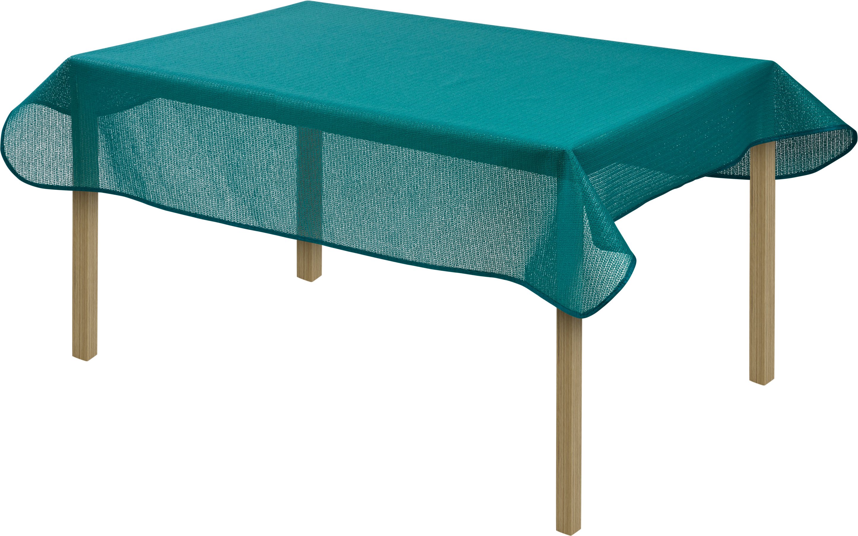 LIVARNO home Gartentischdecke rund (Eckig, Blau)