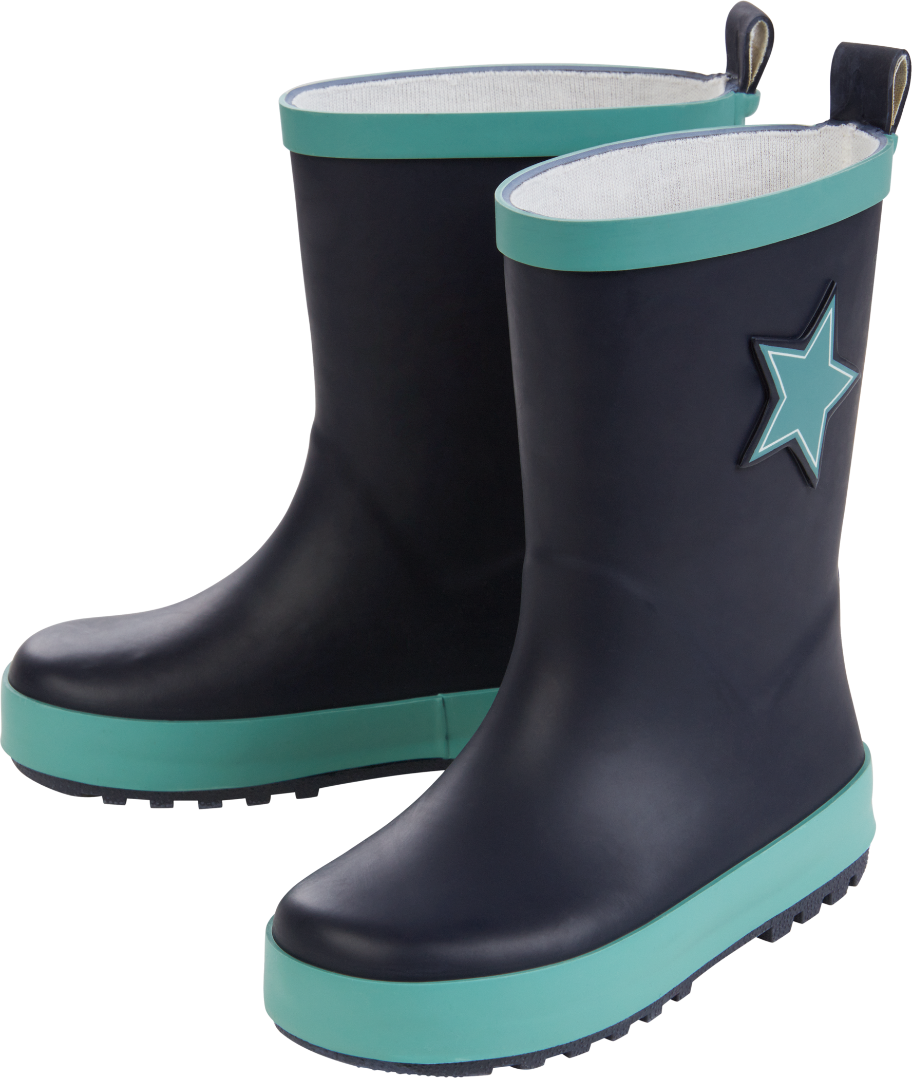 lupilu® Kleinkinder Regenstiefel mit textiler Innenausstattung (Navy, 28)