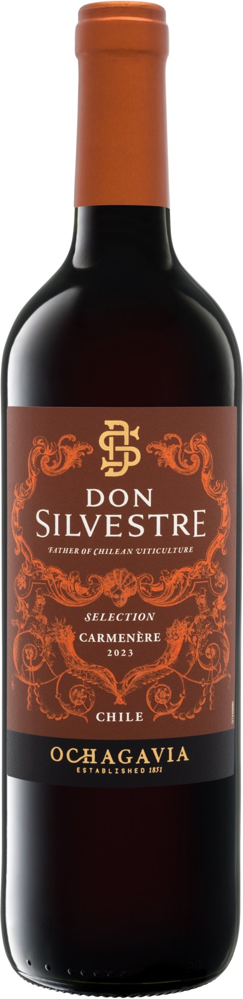 Ochagavia Don Silvestre Selection Carménère Valle Central trocken, Rotwein 2023