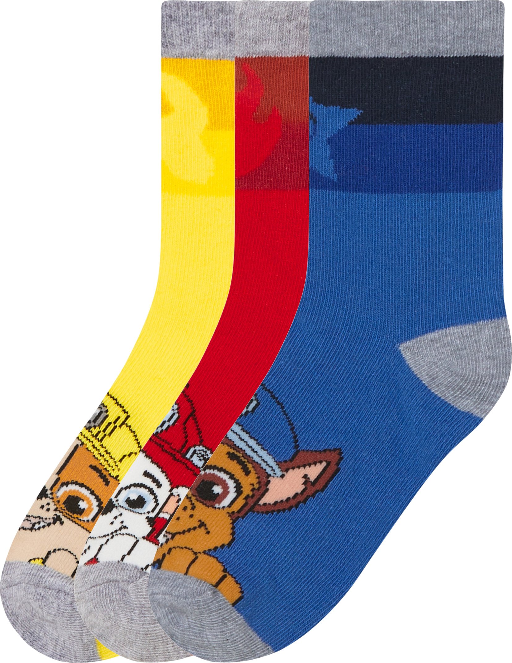 Thumbnail - Kleinkinder Socken, 3 Stück (Paw patrol, 19-22)