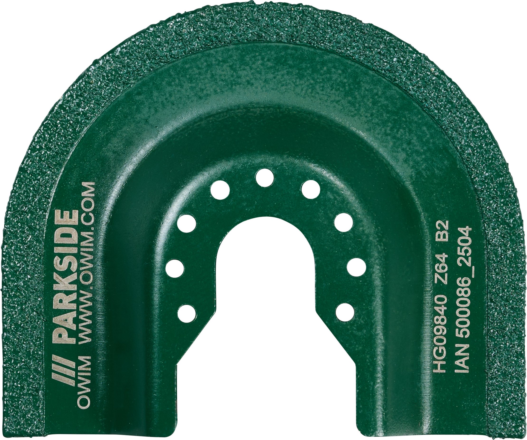 PARKSIDE® Zubehör für Multifunktionswerkzeug (Fugensegmentblatt Z64)